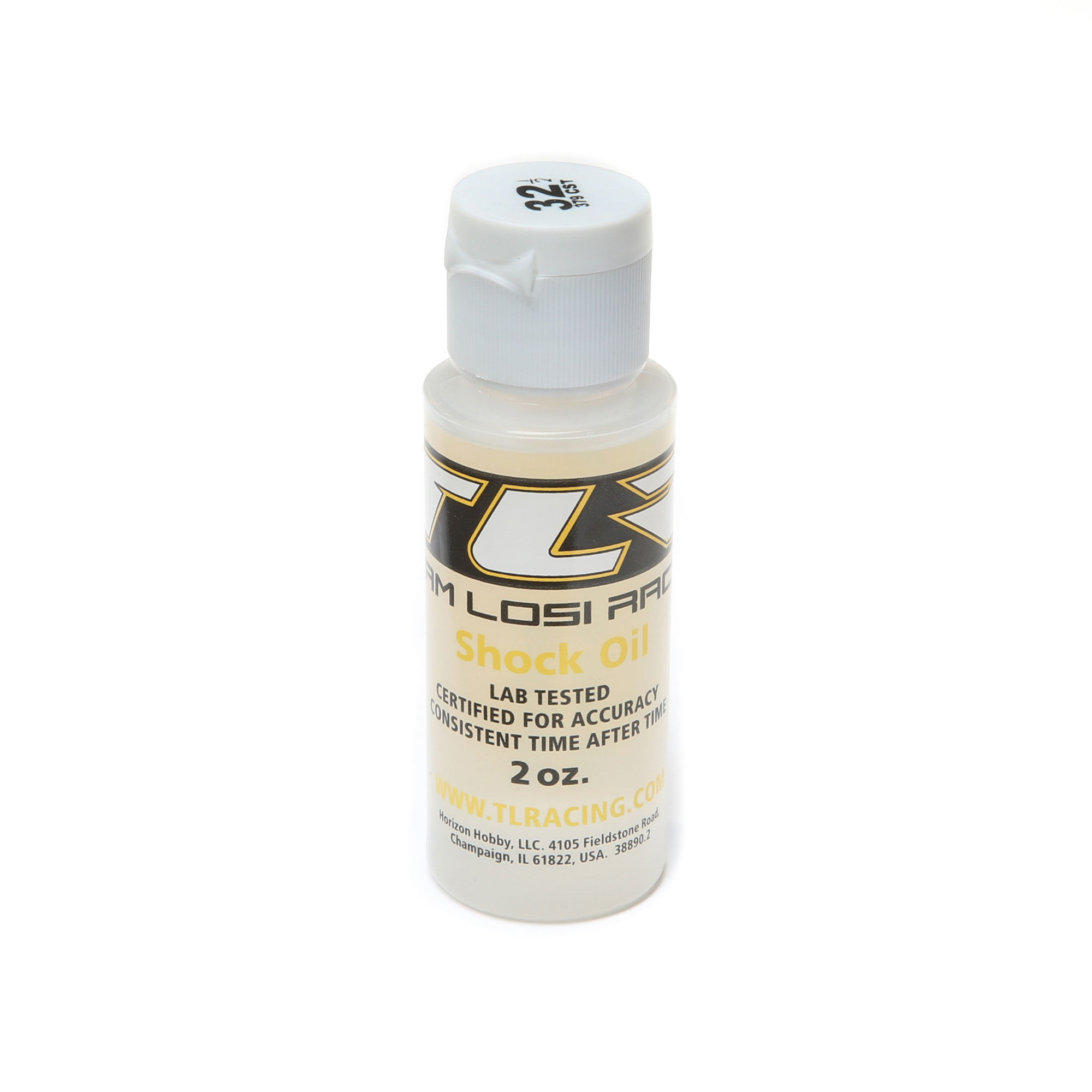 Team Losi Racing Silicone Shock Oil, 32.5WT, 379CST, 2oz