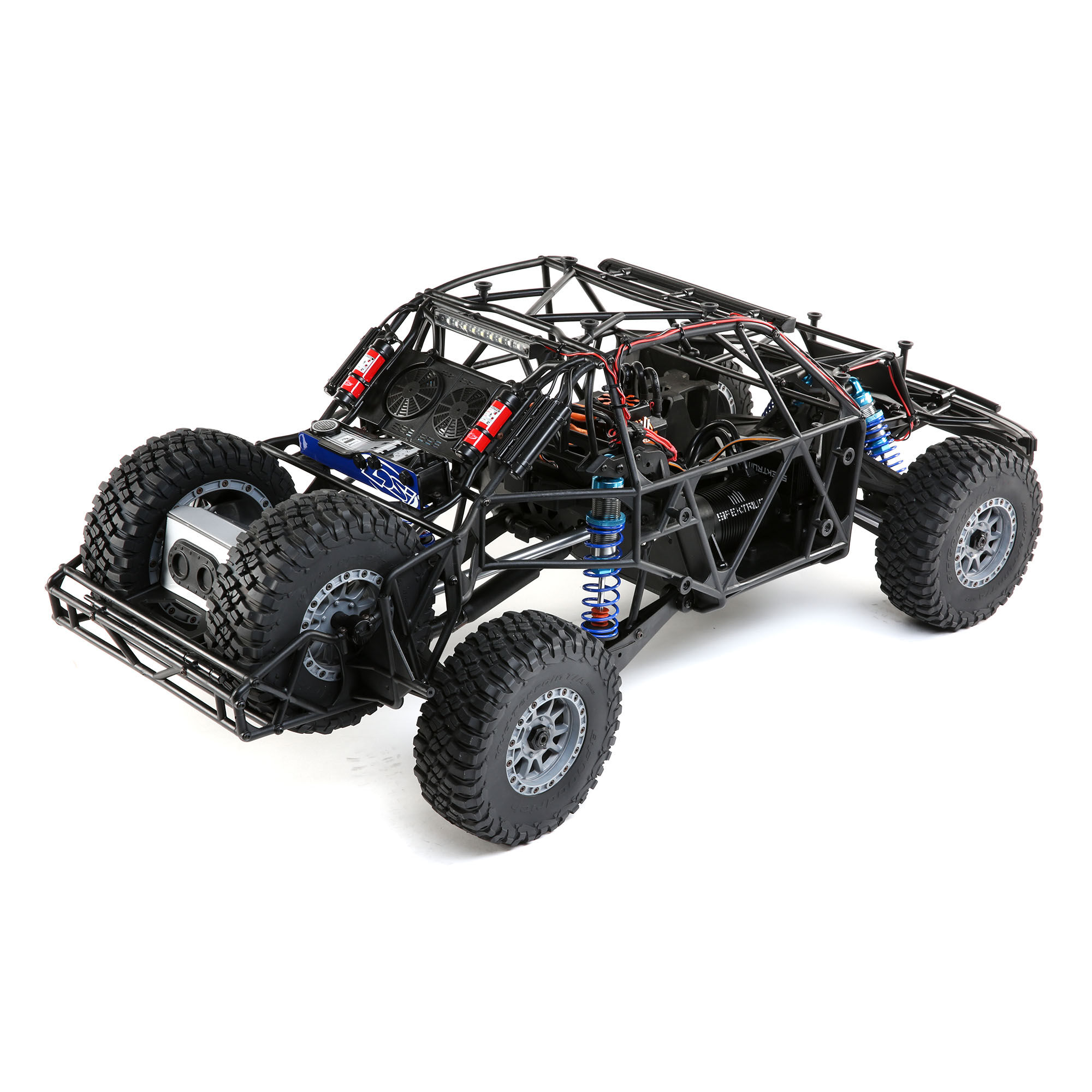 Losi 1/6 Super Baja Rey King Shocks 8S 4X4 RTR Brushless Desert Truck, Blue
