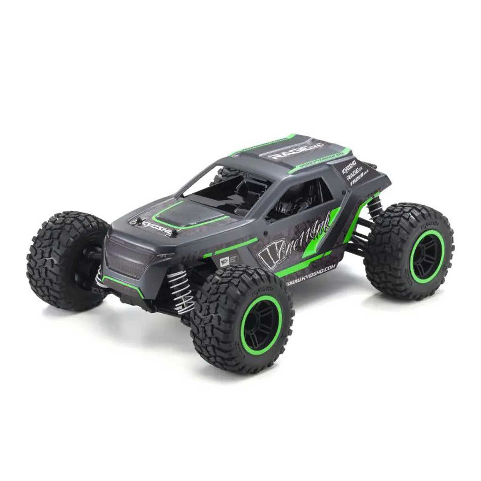 Kyosho 1/10 Fazer Mk2 Rage 2.0 4x4 Monster Truck RTR, Green