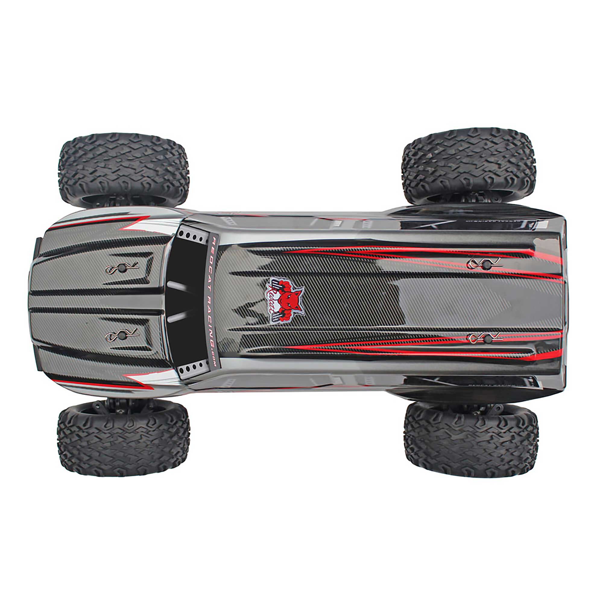 Redcat Racing 1/10 Blackout XTE 4WD Monster SUV Brushed RTR, Silver