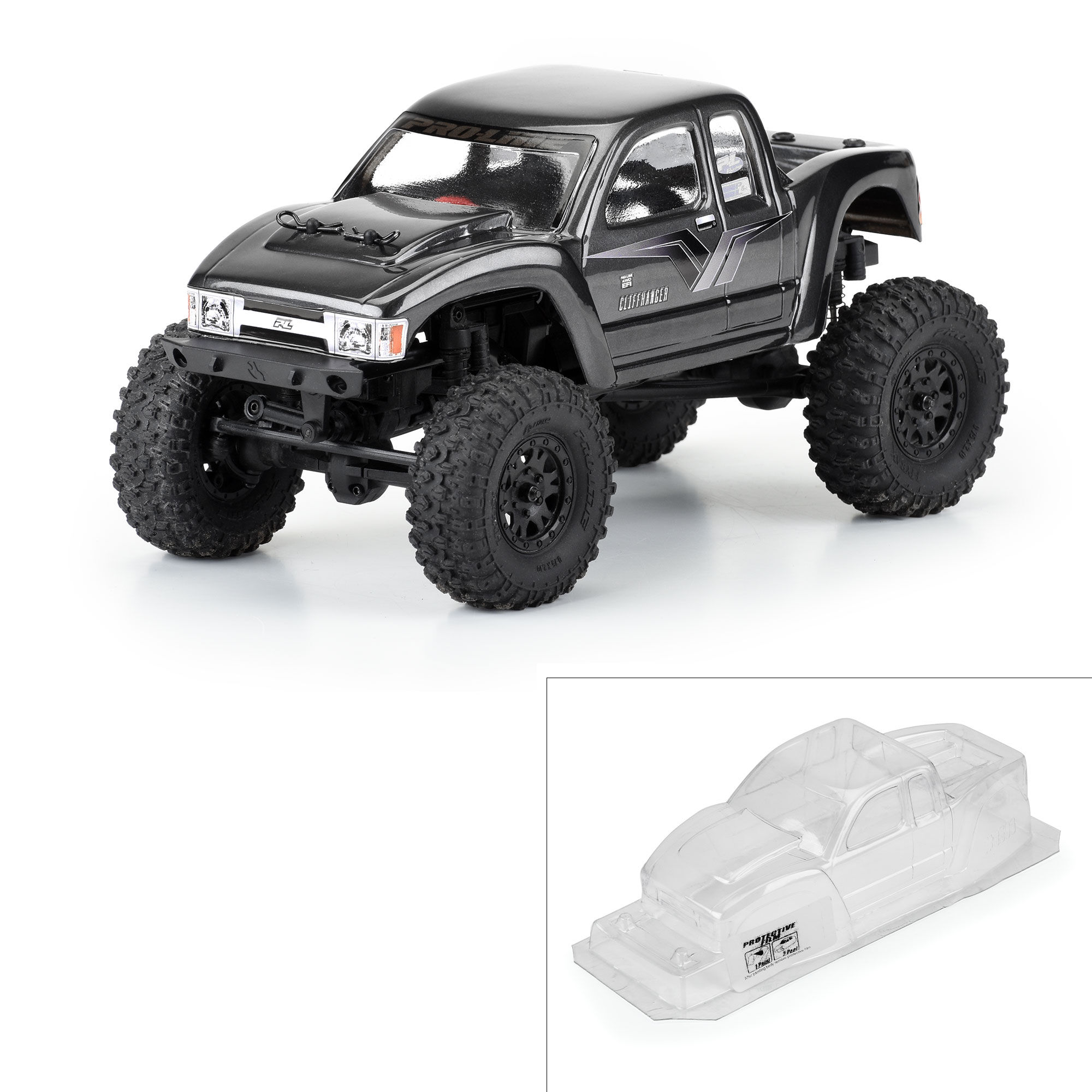 Pro-Line Racing 1/24 Cliffhanger High Performance Clear Body: SCX24