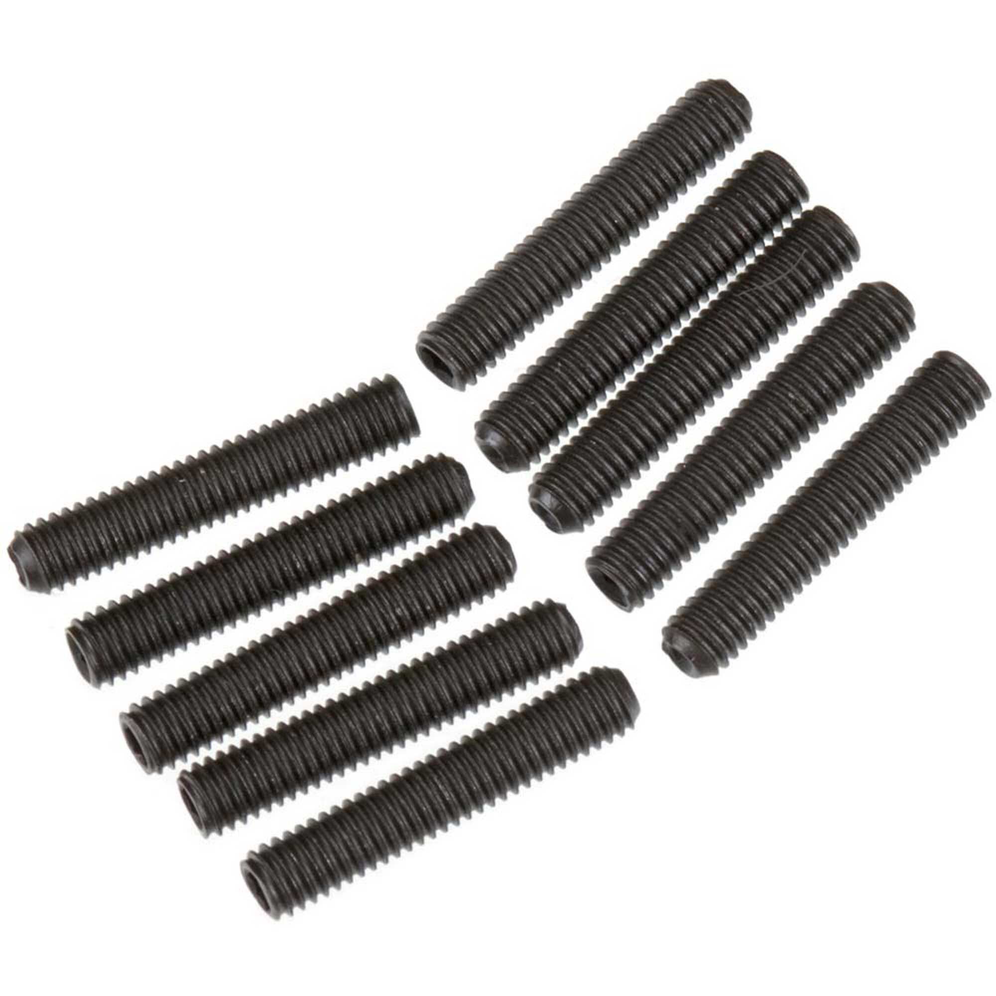 Axial Set Screw M3x16mm Black Oxide (10)