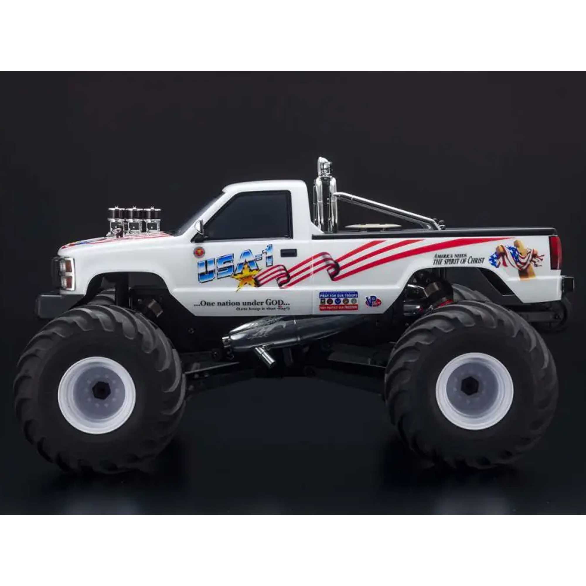 Kyosho 1/8 USA-1 GP .25 Engine 4x4 Nitro Monster Truck RTR