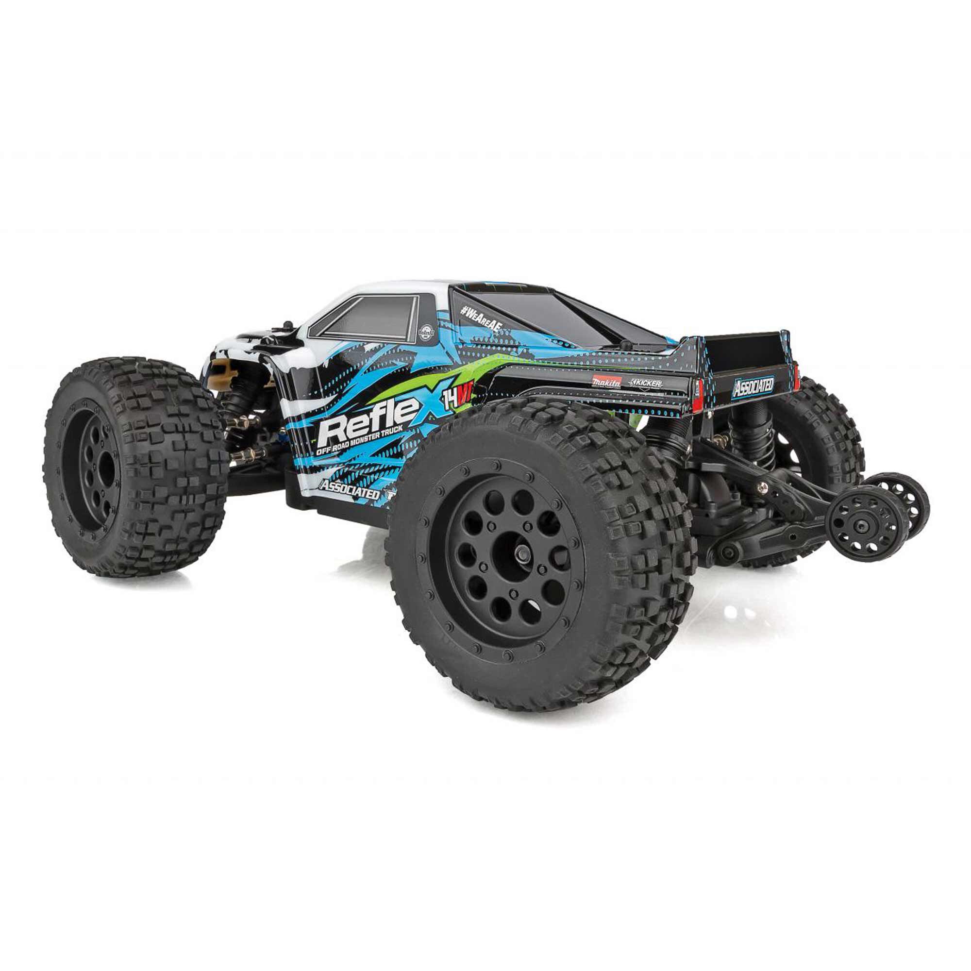 Team Associated 1/14 Reflex 14MT Monster Truck RTR, LiPo Combo