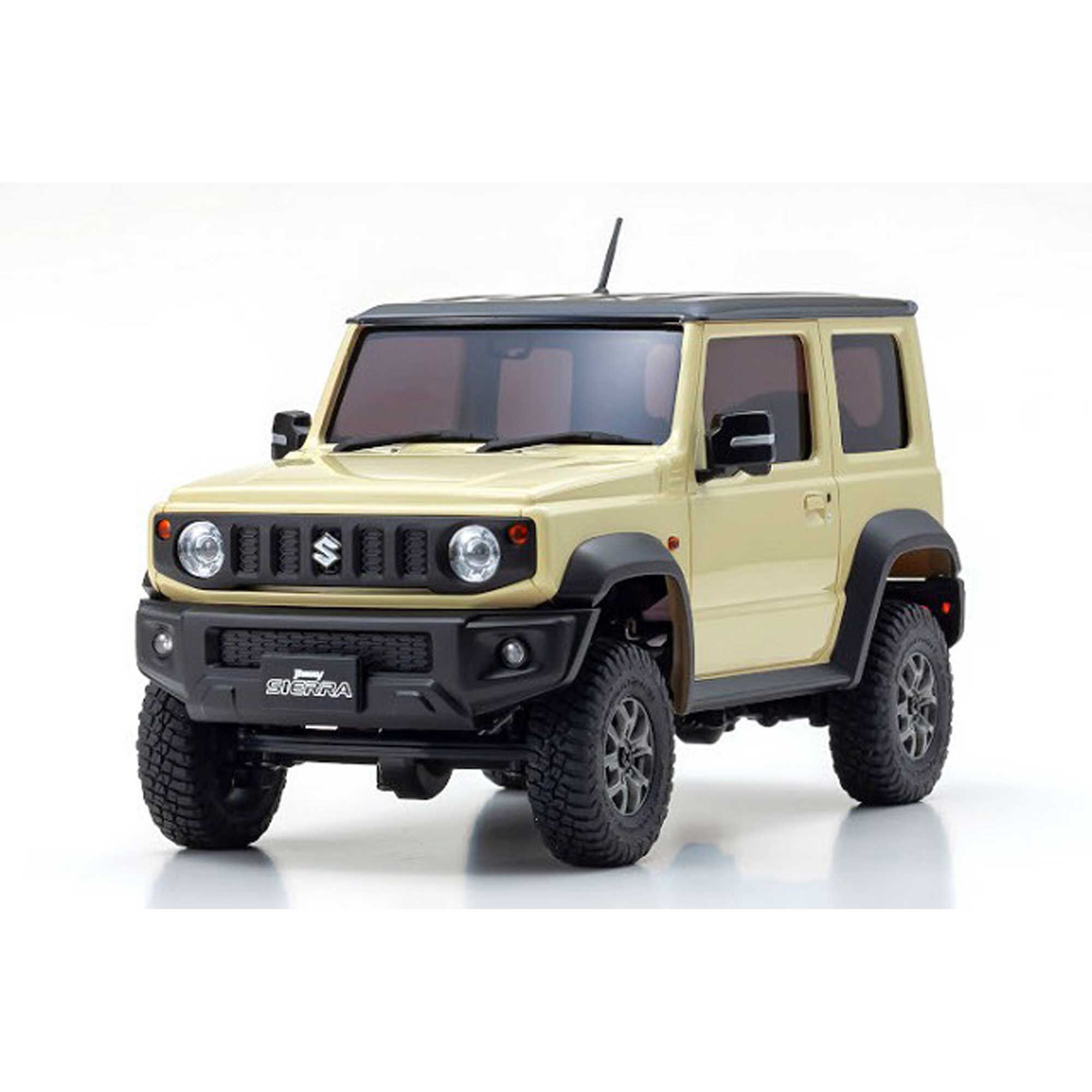 Kyosho 1/28 Suzuki Jimny Sierra MINI-Z 4X4 Crawler RTR, Ivory