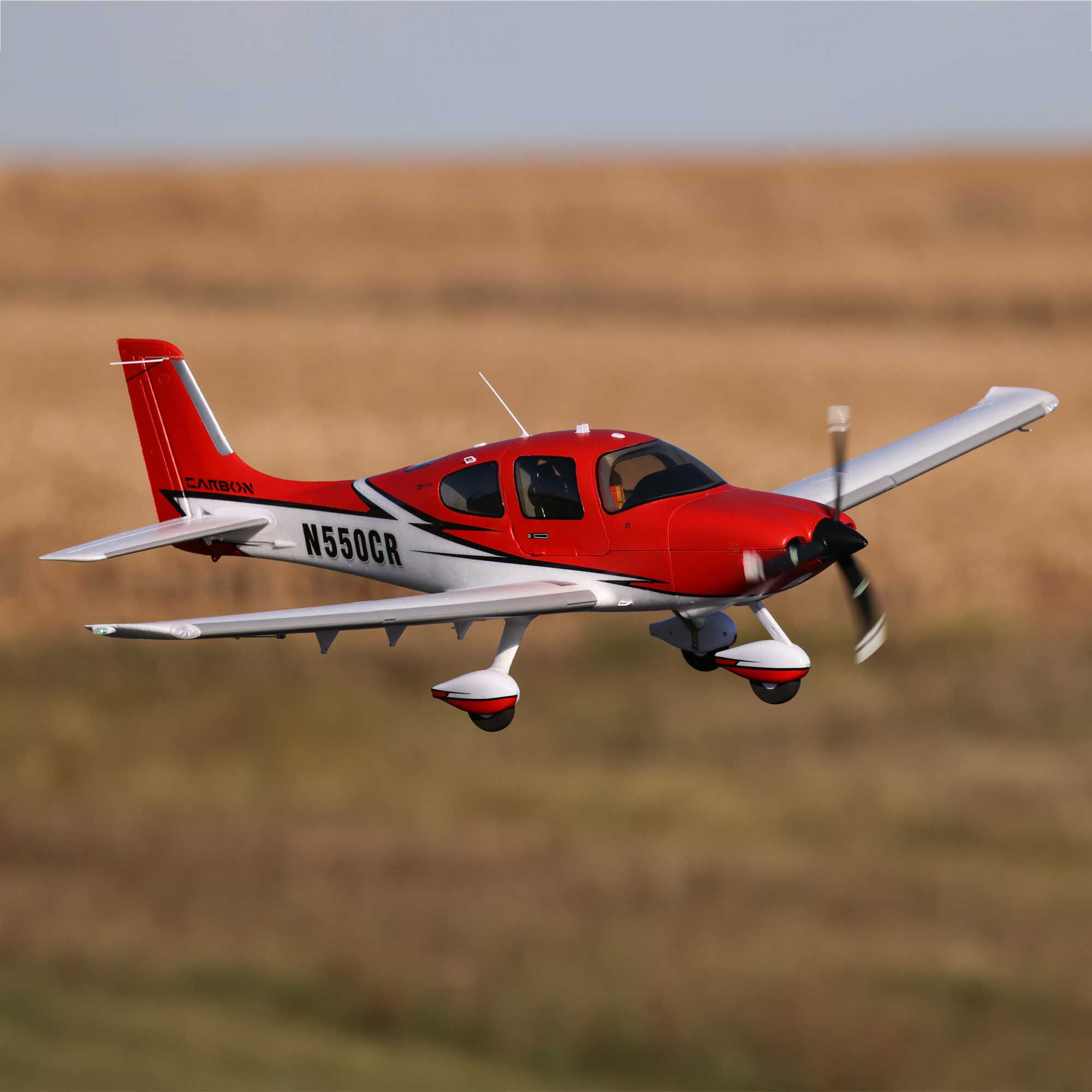 E-flite Cirrus SR22T 1.5m BNF Basic with Smart, AS3X and SAFE Select