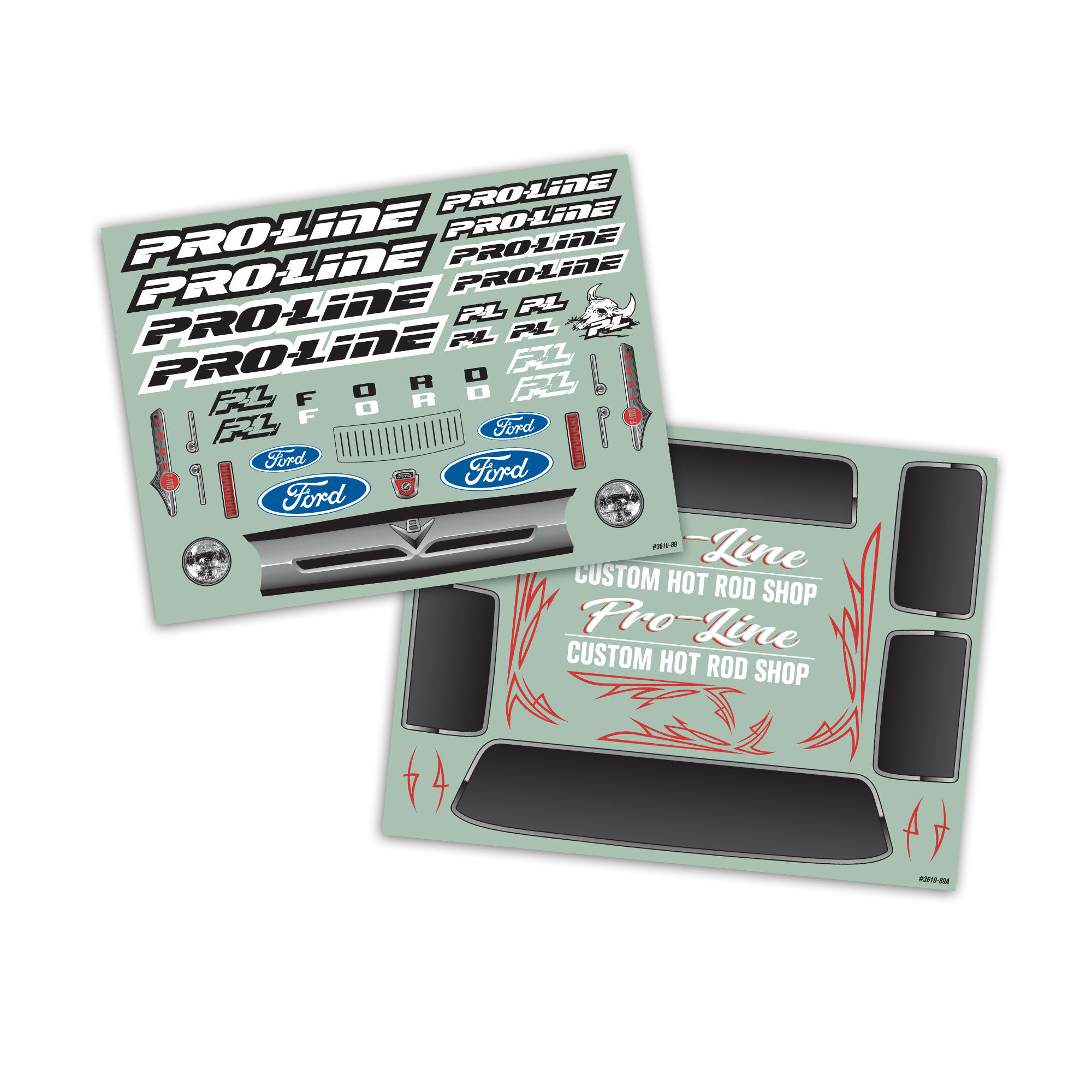 Pro-Line Racing 1/5 Pre-Cut Ford F-100 Bash Armor Black Body: X-MAXX