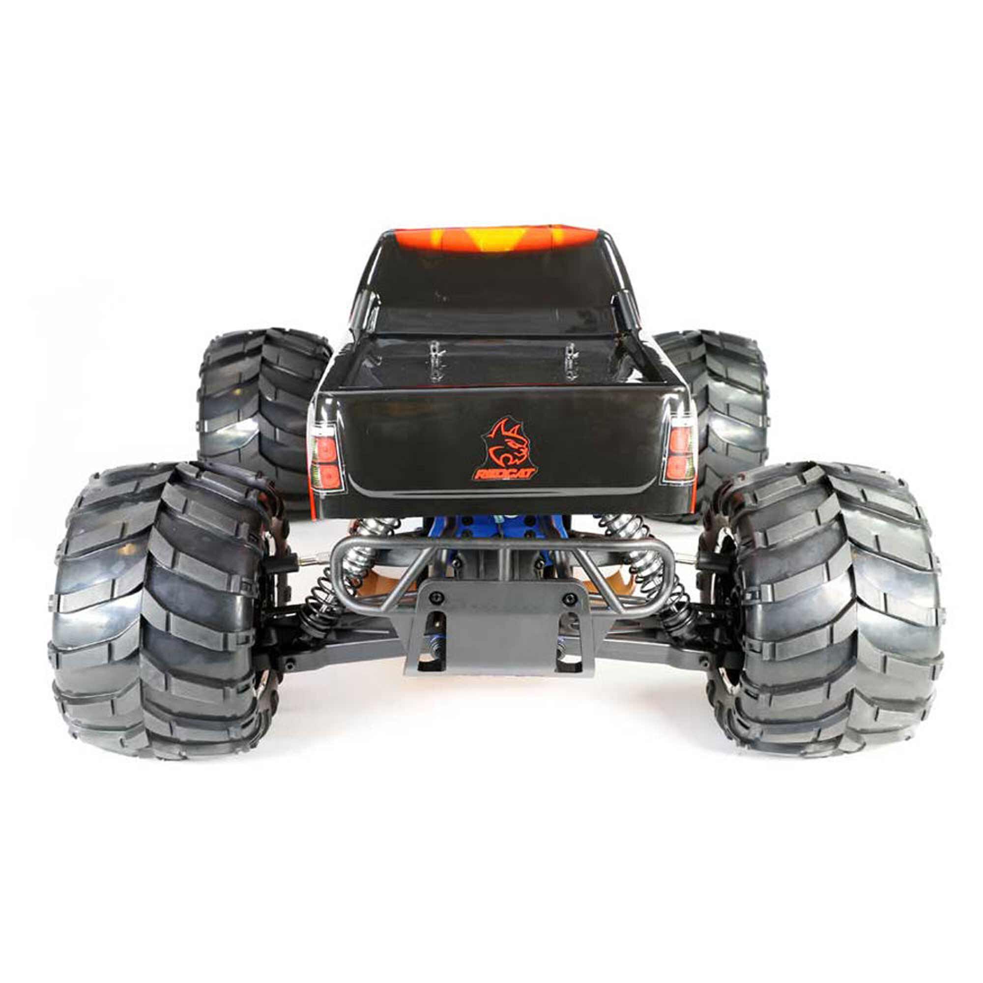 Redcat Racing 1/5 Rampage MT V3 4X4 Gas Monster Truck RTR, Orange Flame