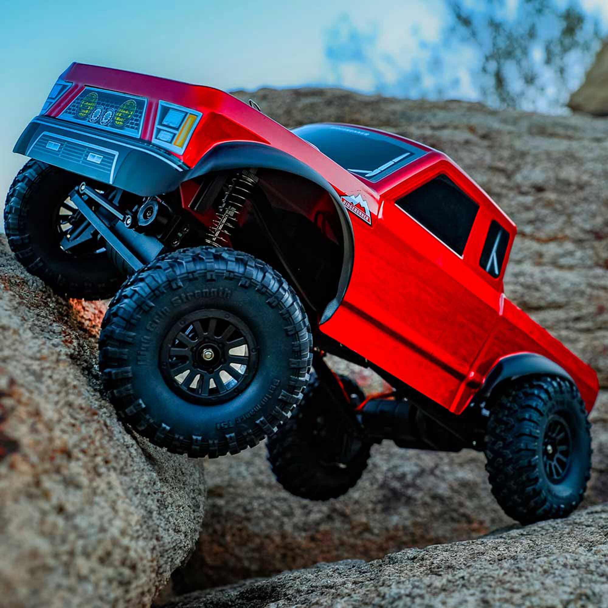 Redcat Racing 1/10 Danchee Ridgerunner 4x4 Rock Crawler RTR, Red