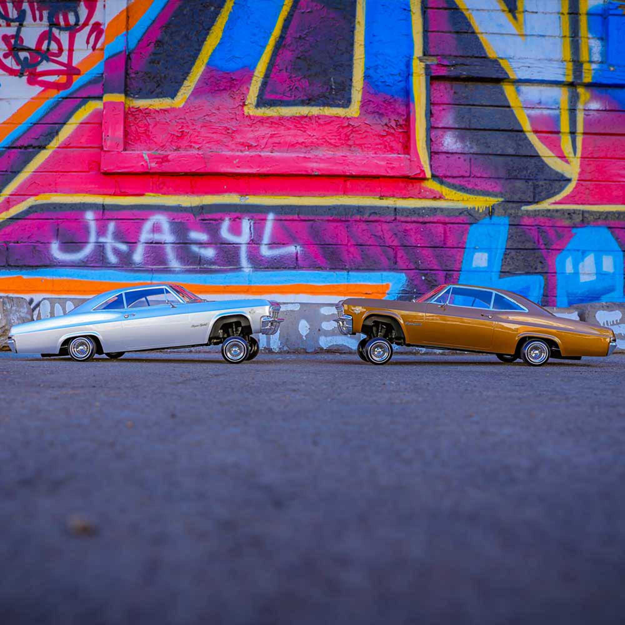 Redcat Racing 1/10 SixtyFive Chevy Impala SS 2WD Hopping Lowrider RTR, Rootbeer