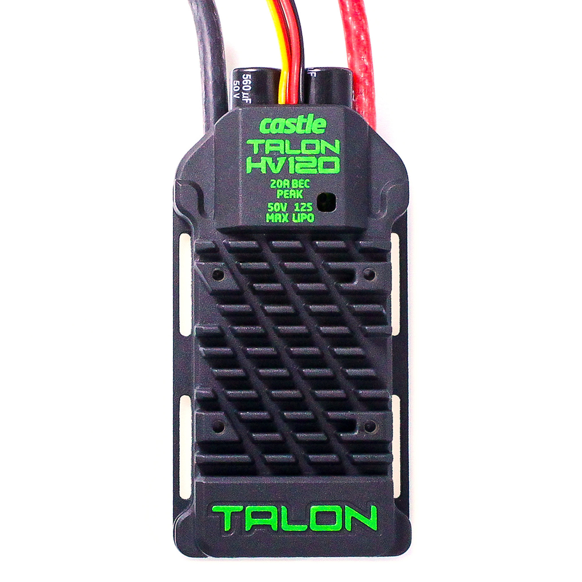 Castle Creations Talon 120HV ESC 120-Amp, 12S Max Heavy Duty BEC