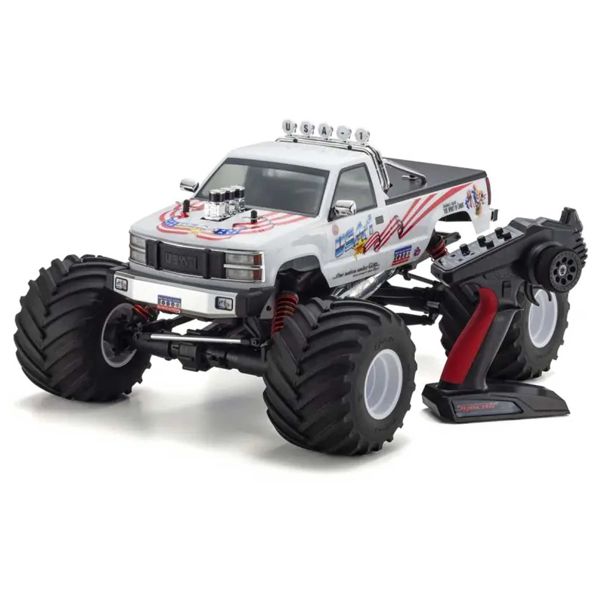Kyosho 1/8 USA-1 GP .25 Engine 4x4 Nitro Monster Truck RTR