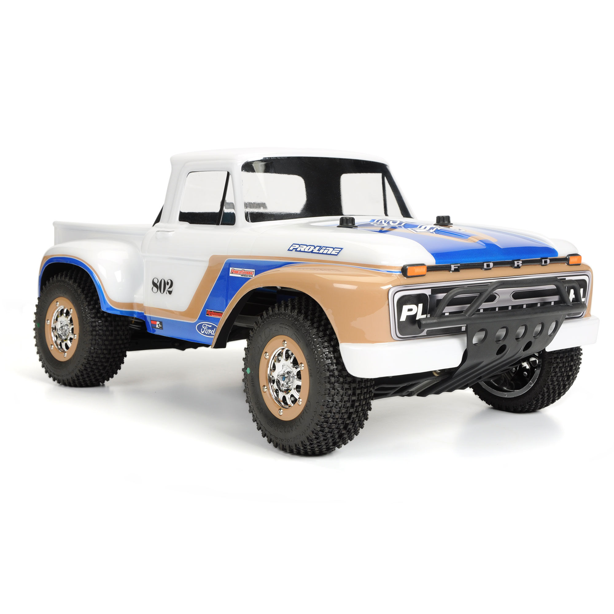 Pro-Line Racing 1/10 1966 Ford F-100 Clear Body: Short Course