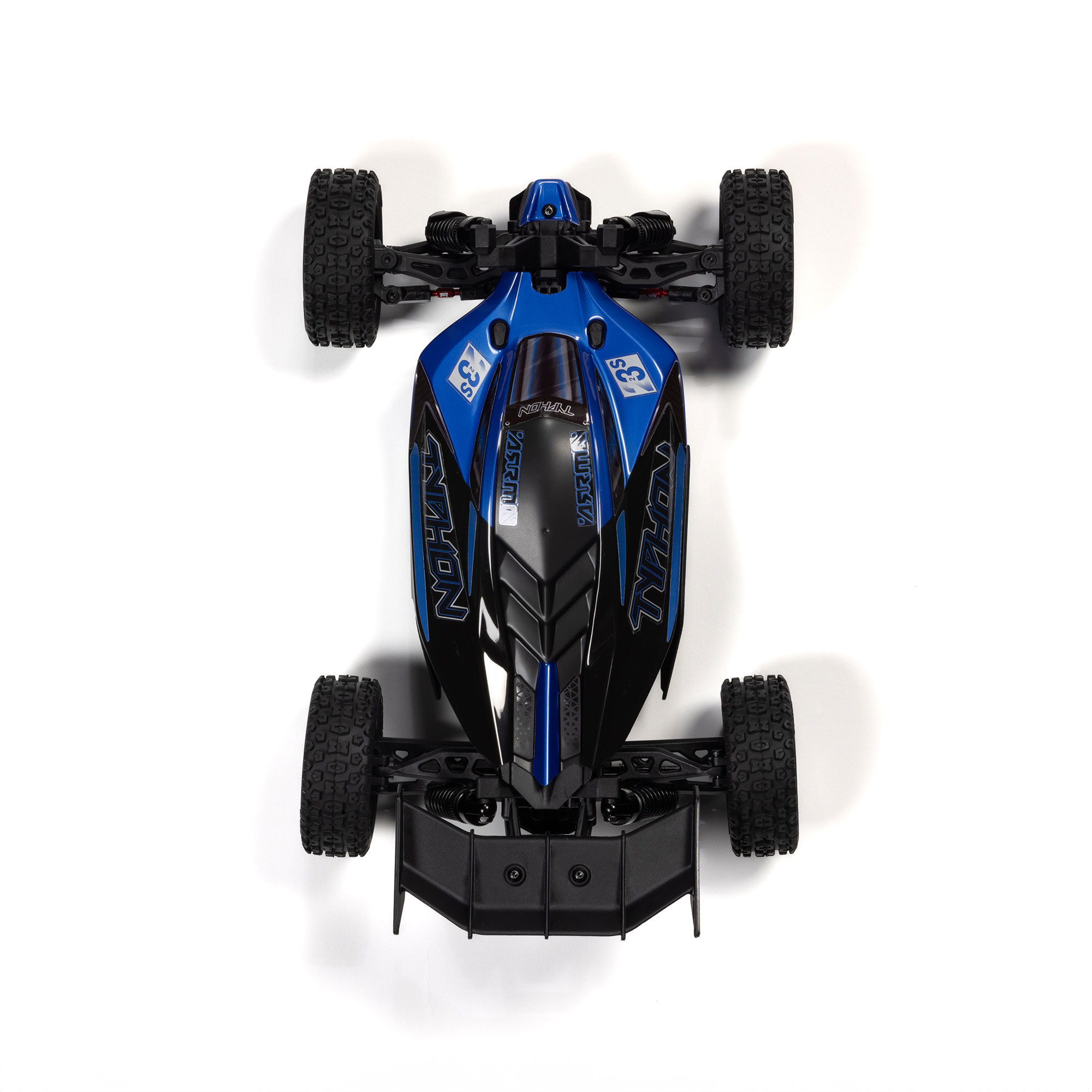 ARRMA 1/14 TYPHON GROM 223S DSC 4X4 RTR Brushless Buggy, Blue (Battery & Charger Included)