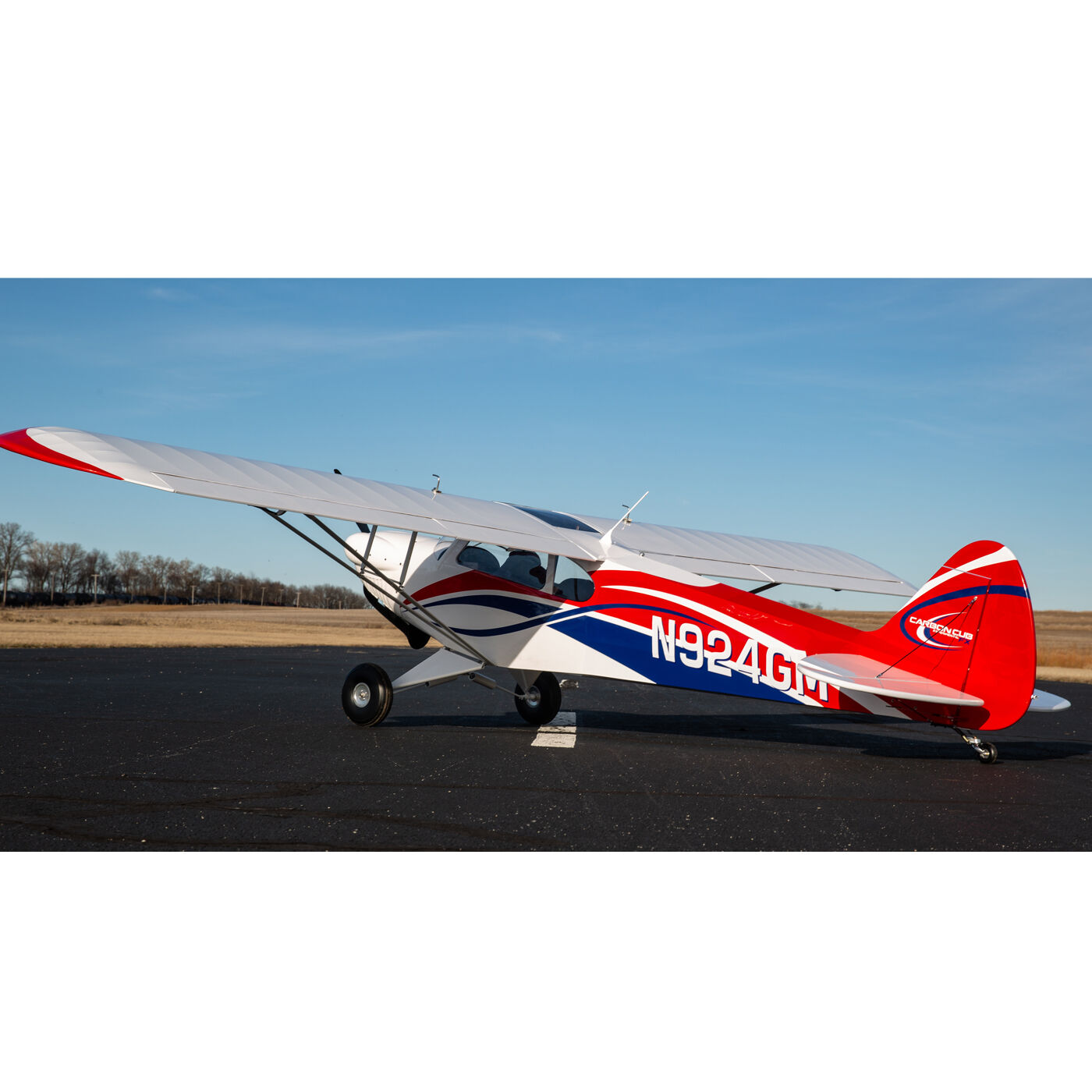 Hangar 9 CubCrafters Carbon Cub FX-3 100-200cc ARF, 165"