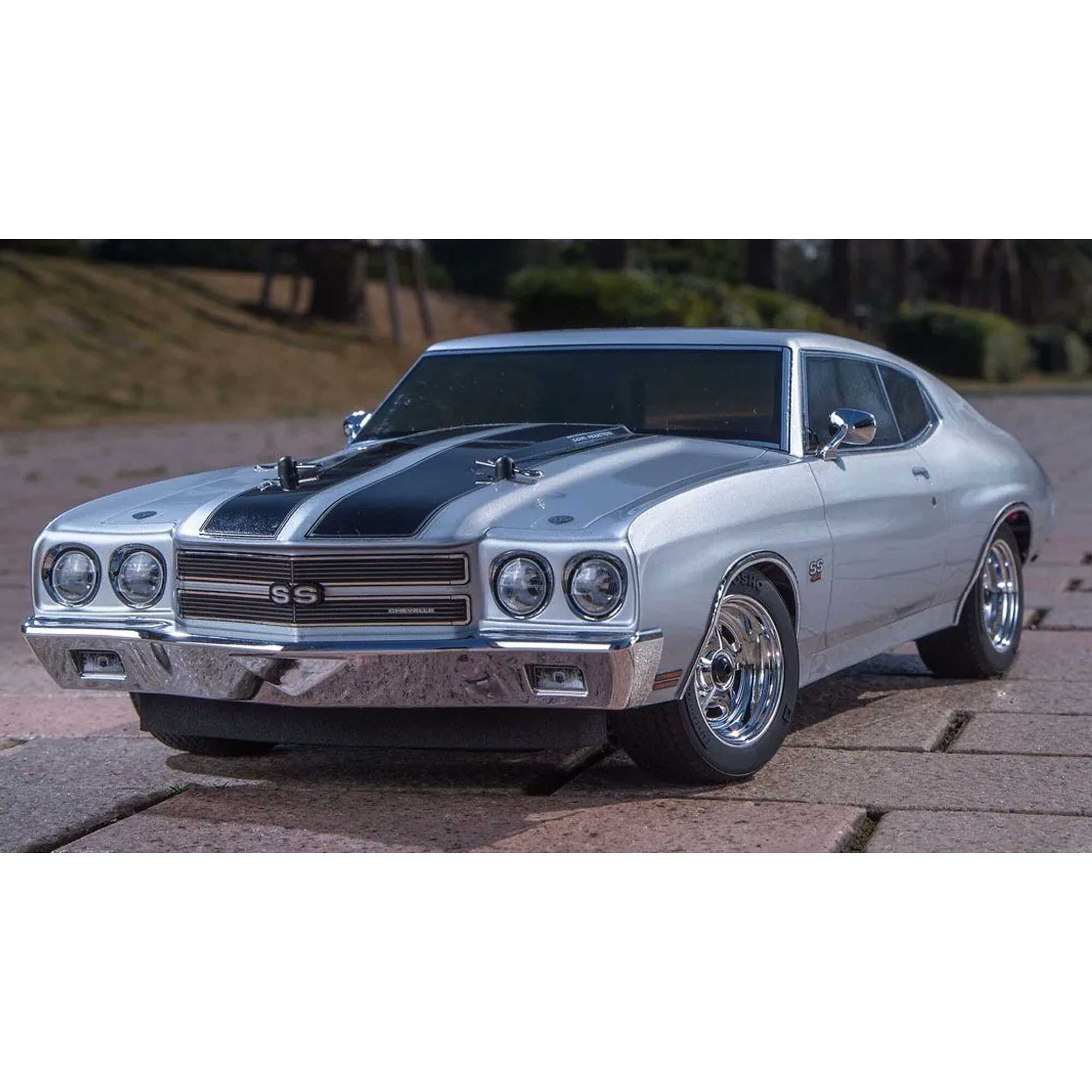 Kyosho 1/10 Fazer Mk2 1970 Chevy Chevelle SS 454 4x4 Electric Touring RTR, Cortez Silver