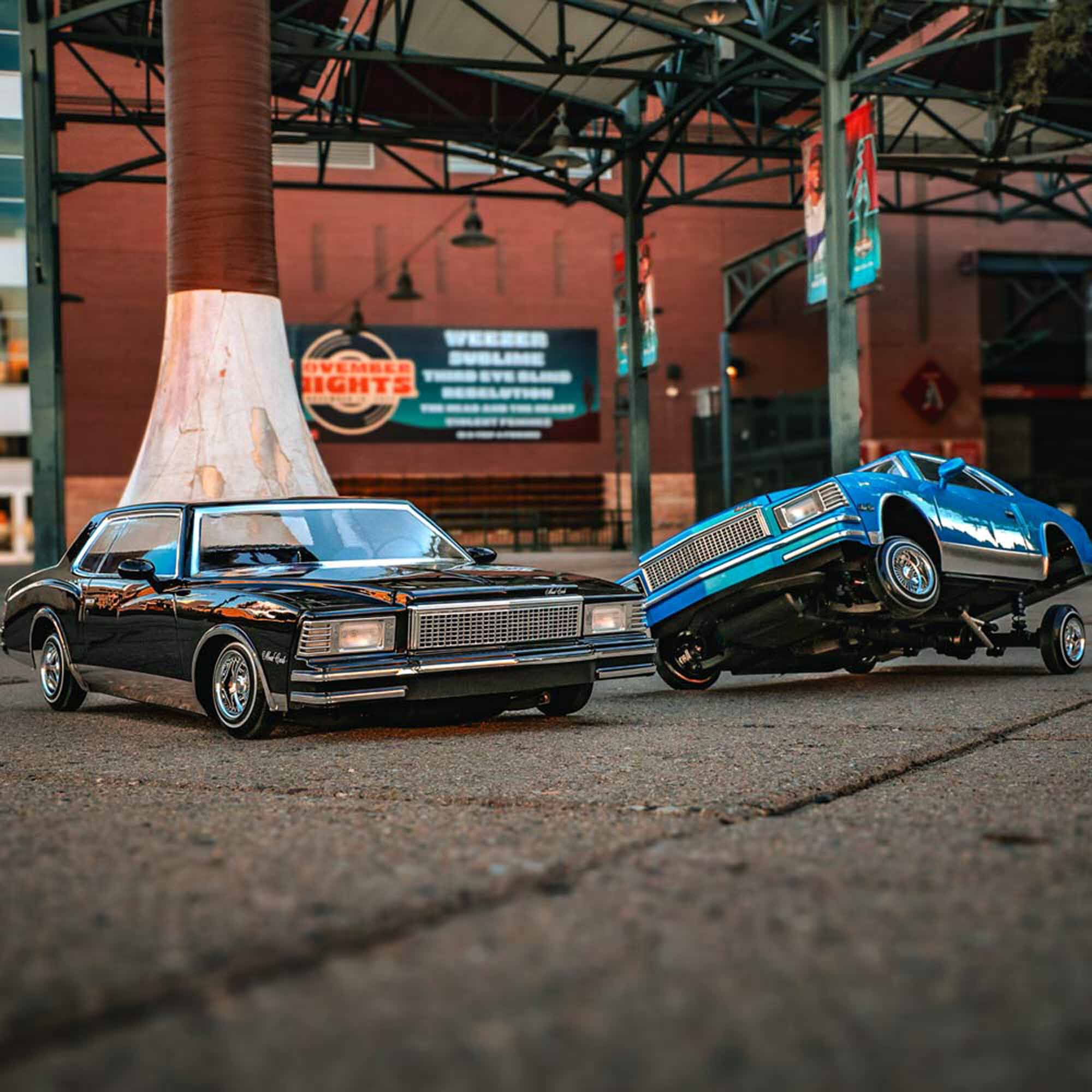 Redcat Racing 1/10 1979 Chevrolet Monte Carlo Lowrider RTR, Black