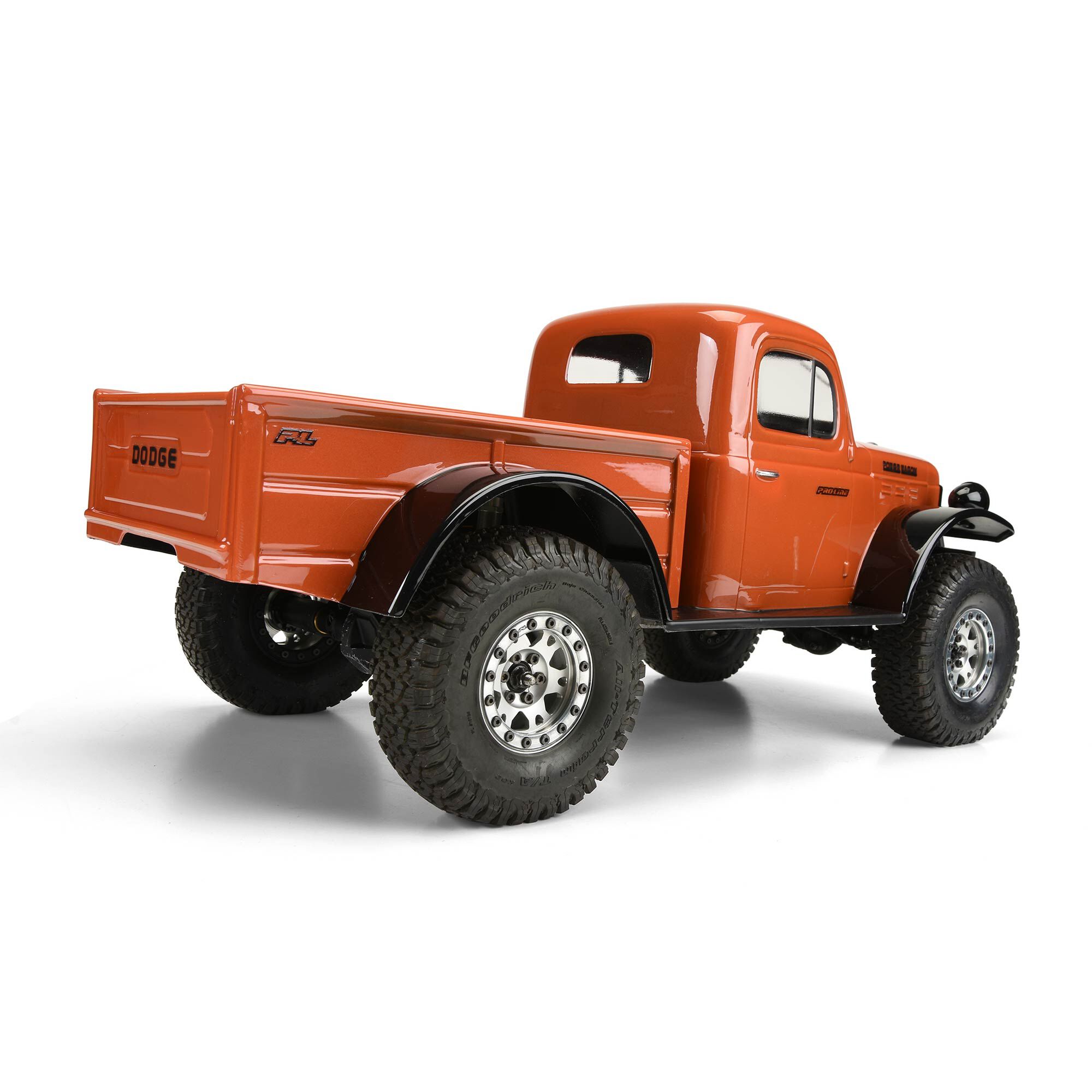 Pro-Line Racing 1/10 1946 Dodge Power Wagon Clear Body 12.3" (313mm) WB Crawlers