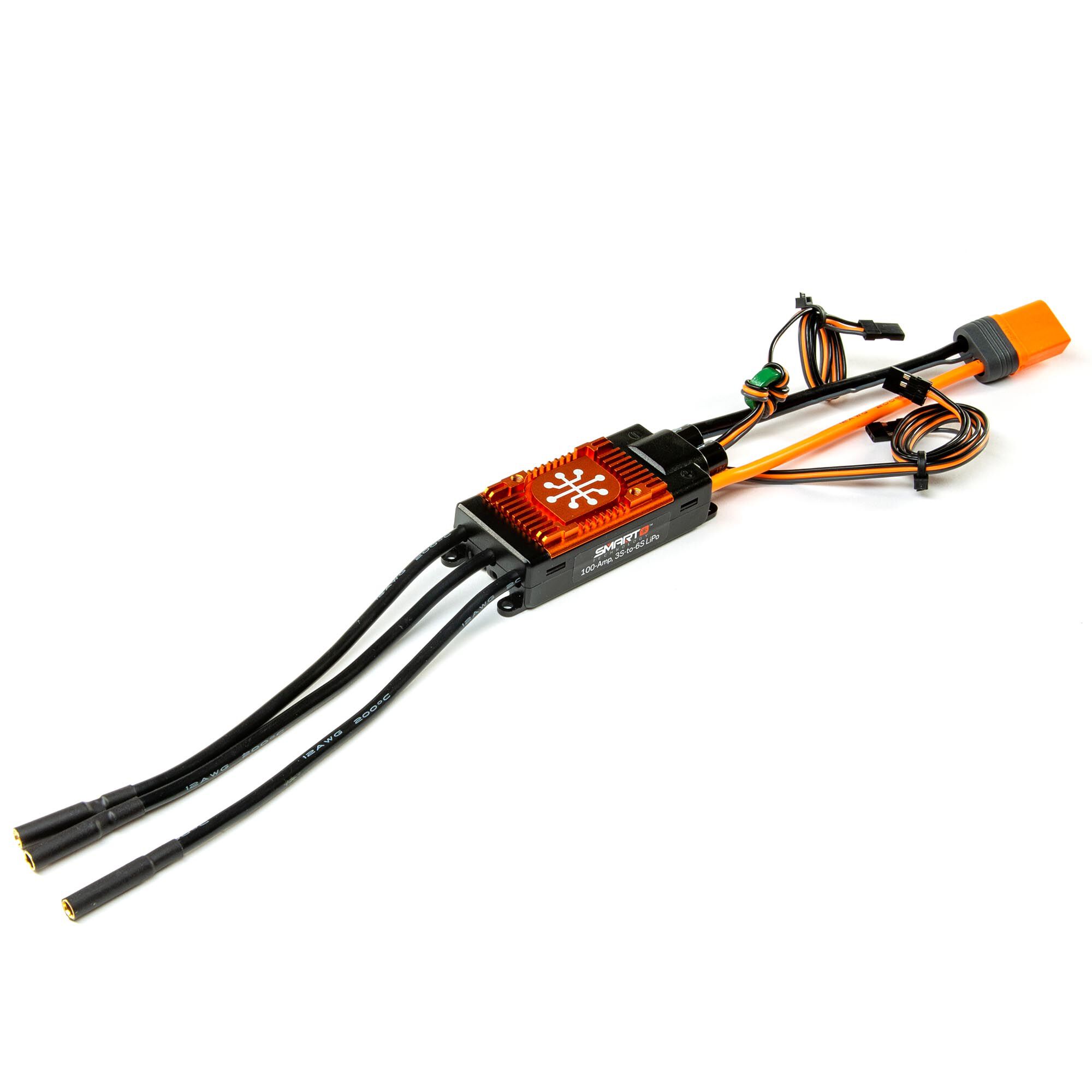 Spektrum Accessories Avian 100-Amp Brushless Smart ESC, 3S-6S