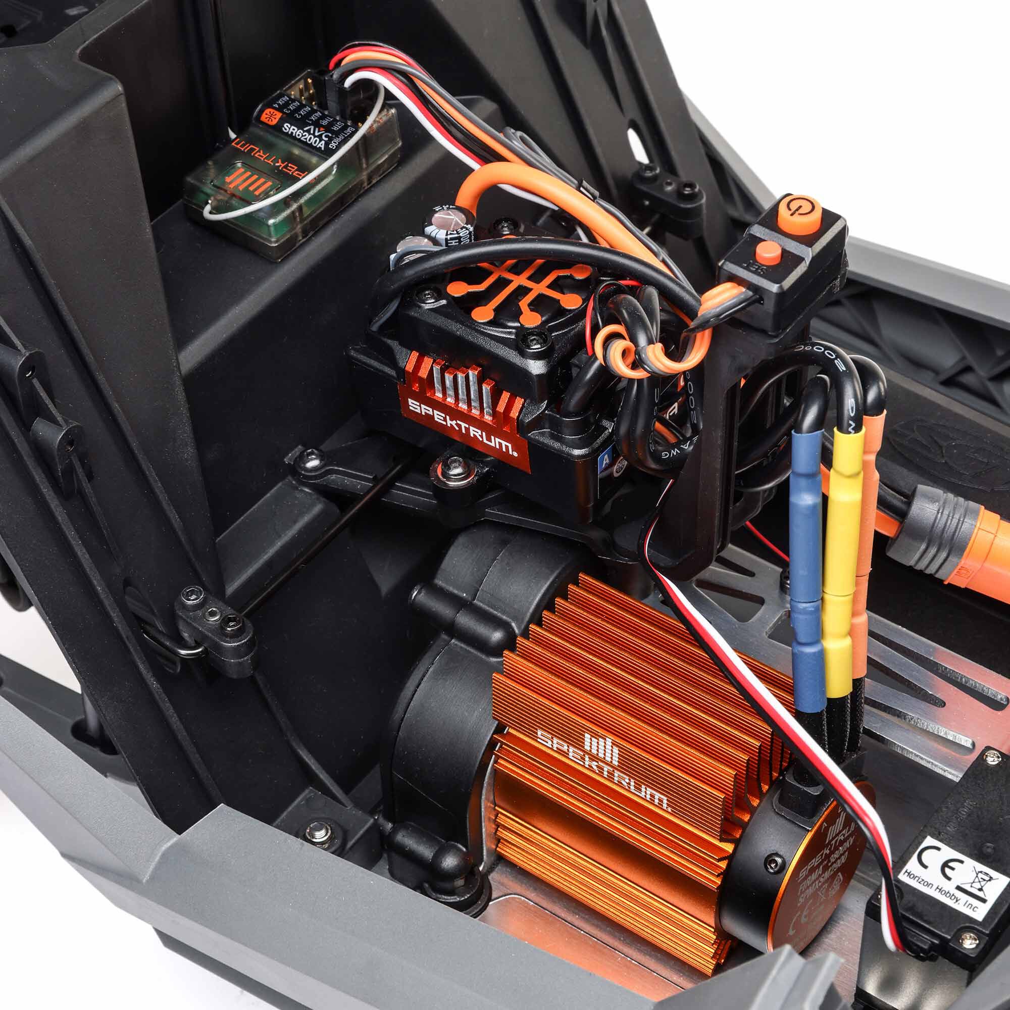 Losi 1/10 RZR Rey Polaris 3S 4X4 RTR Brushless Side by Side, Blue