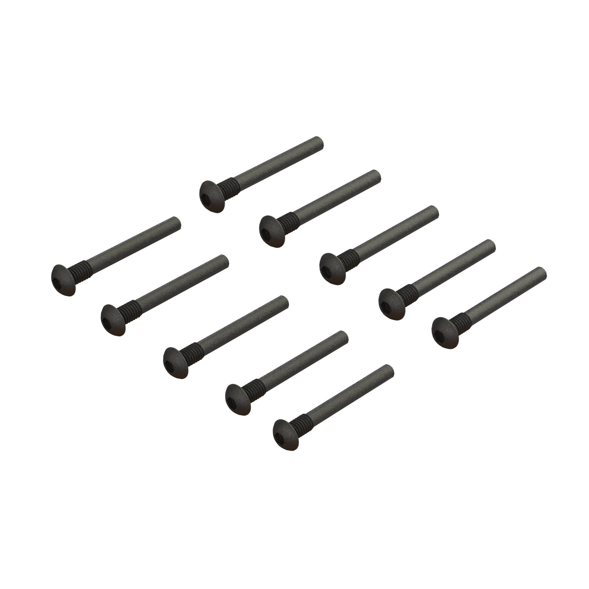 ARRMA Button Head Screw Pin M3x24mm (10)