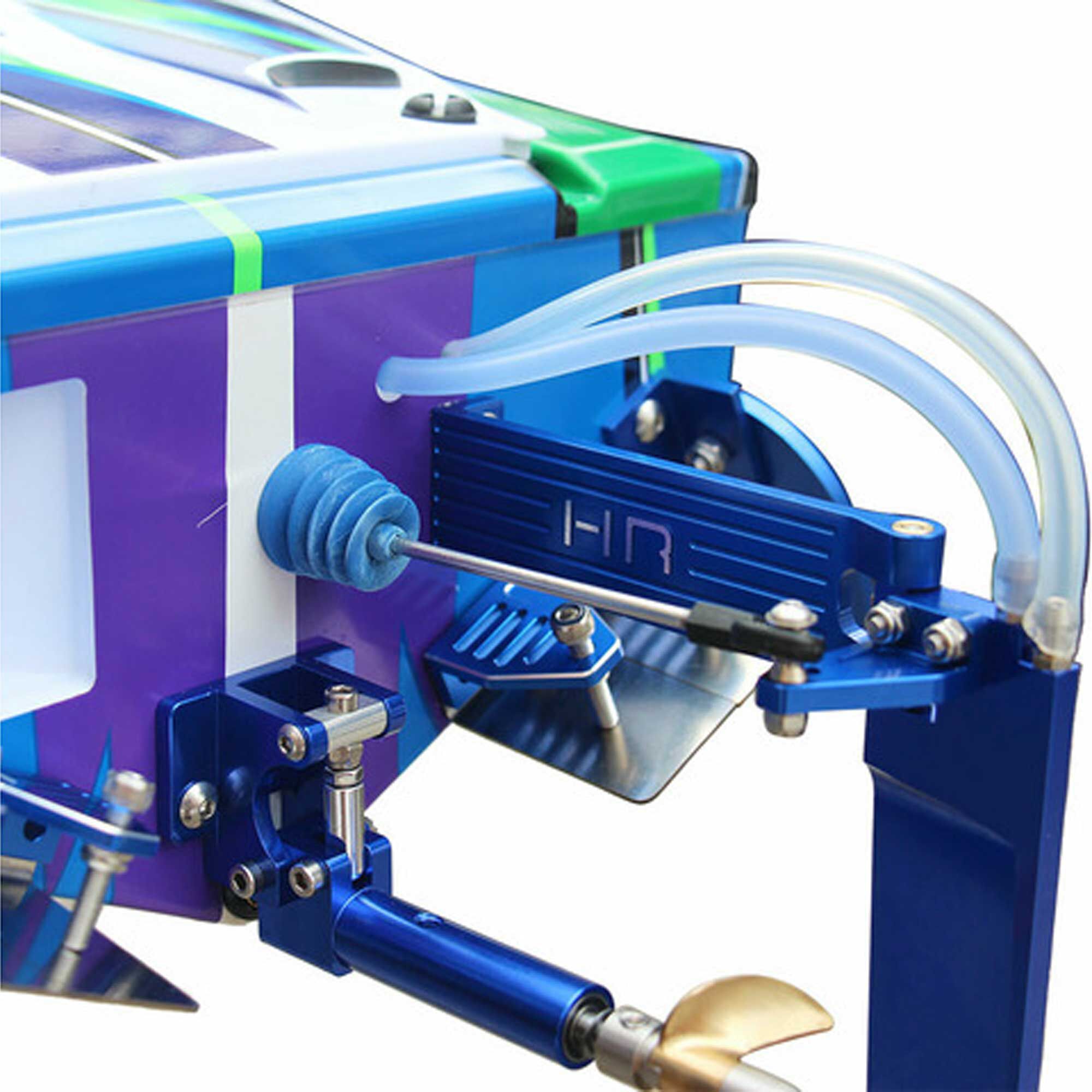 Hot Racing Rudder Blade Mount - TRA Spartan SR Boat