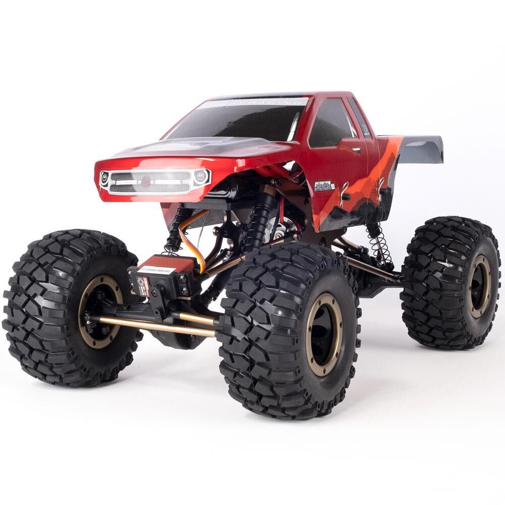 Redcat Racing 1/10 Everest-10 4WD Rock Crawler Brushed RTR, Red/Black