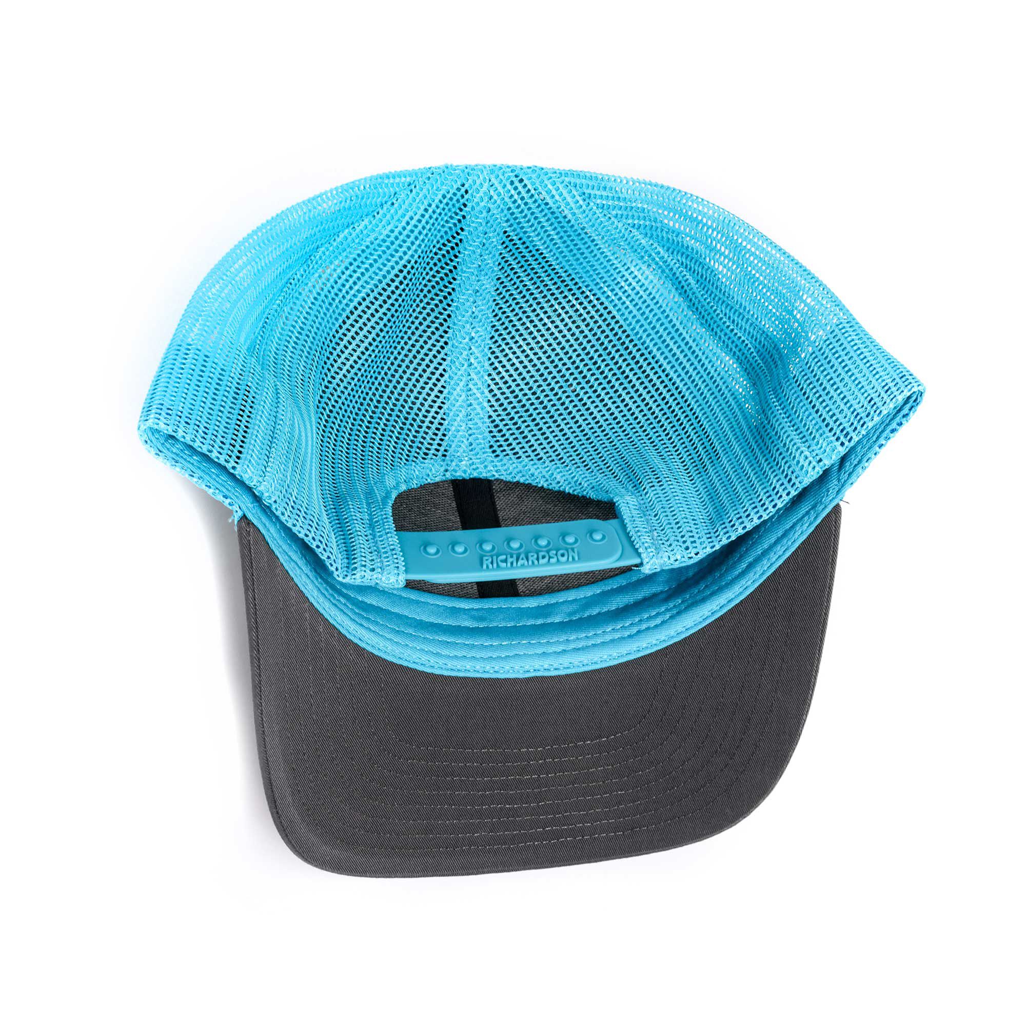 Pro Boat Pro Boat Snapback Hat, Charcoal/Neon Blue