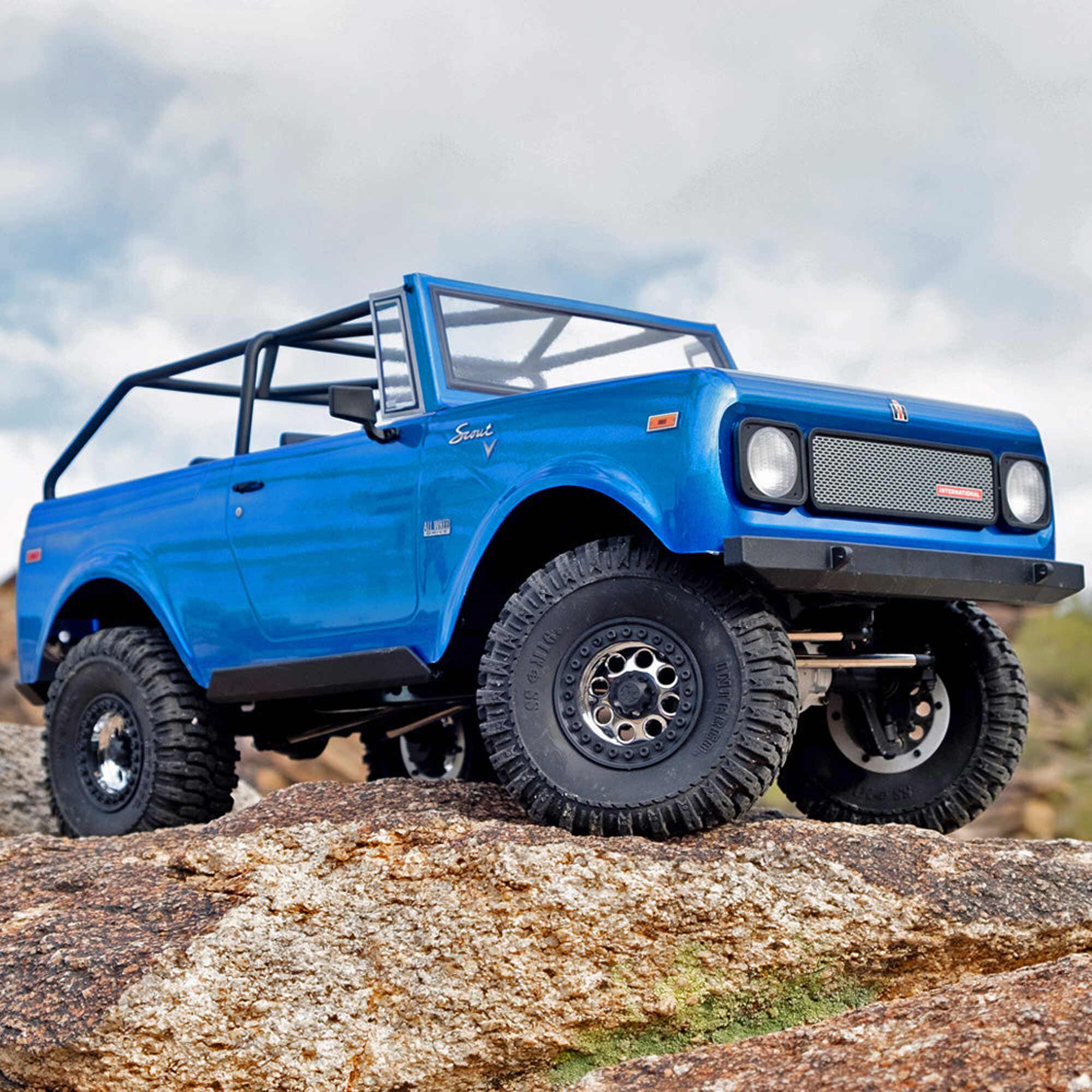 Redcat Racing 1/10 Gen9 International Scout 800A 4x4 Rock Crawler RTR, Blue