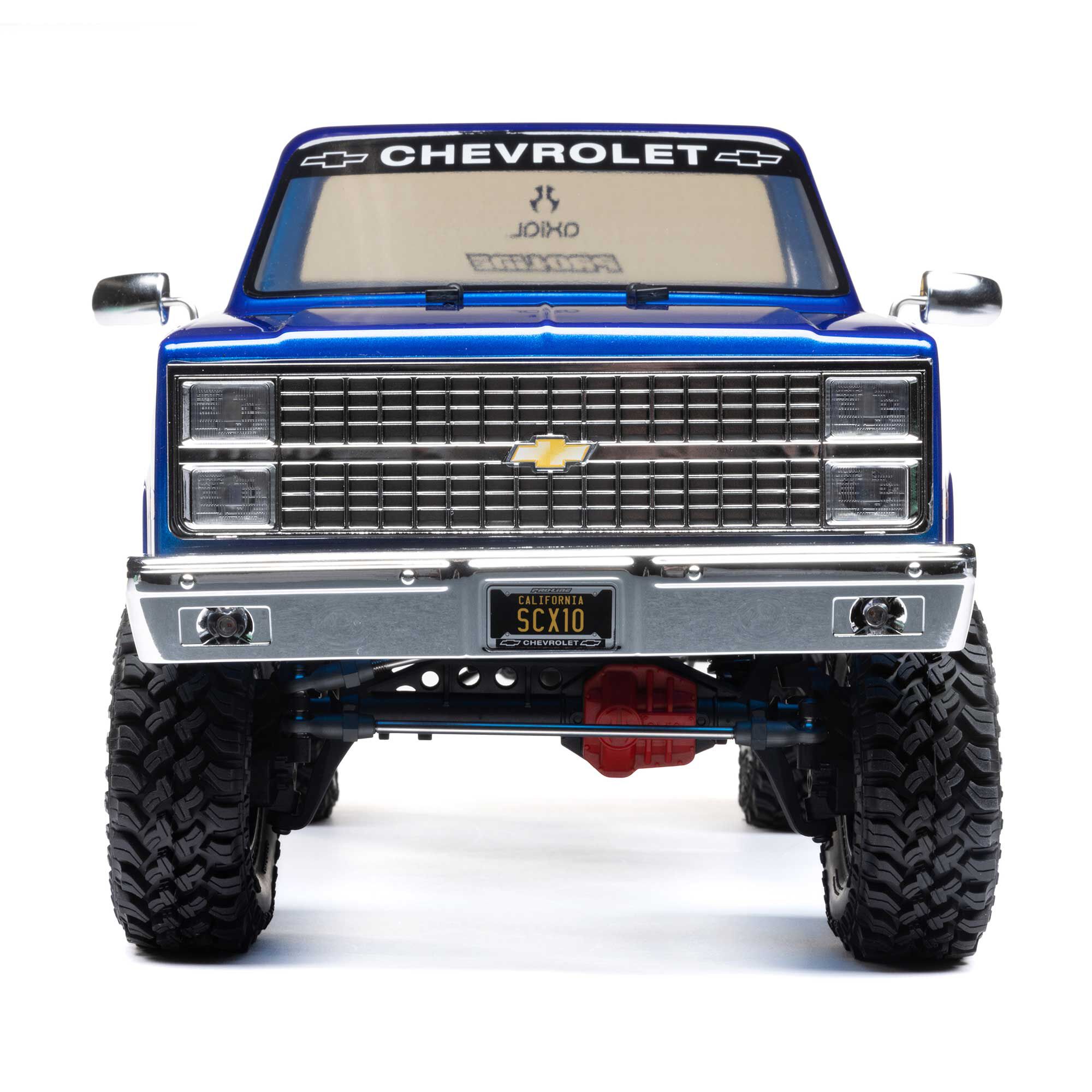 Axial 1/10 SCX10 III Base Camp 1982 Chevrolet K10 4X4 RTR Brushed Rock Crawler, Blue