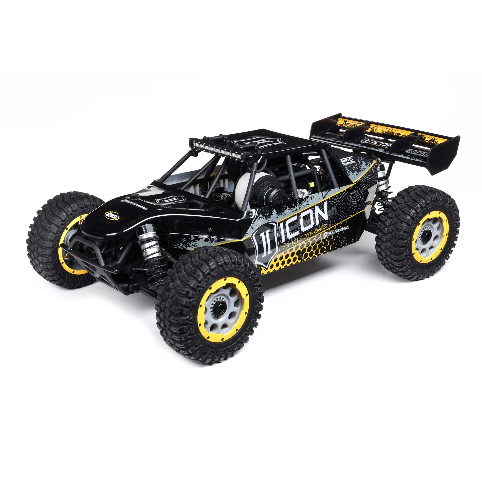 Losi 1/5 DBXL 2.0 Icon 4X4 RTR Gas Desert Buggy, Black