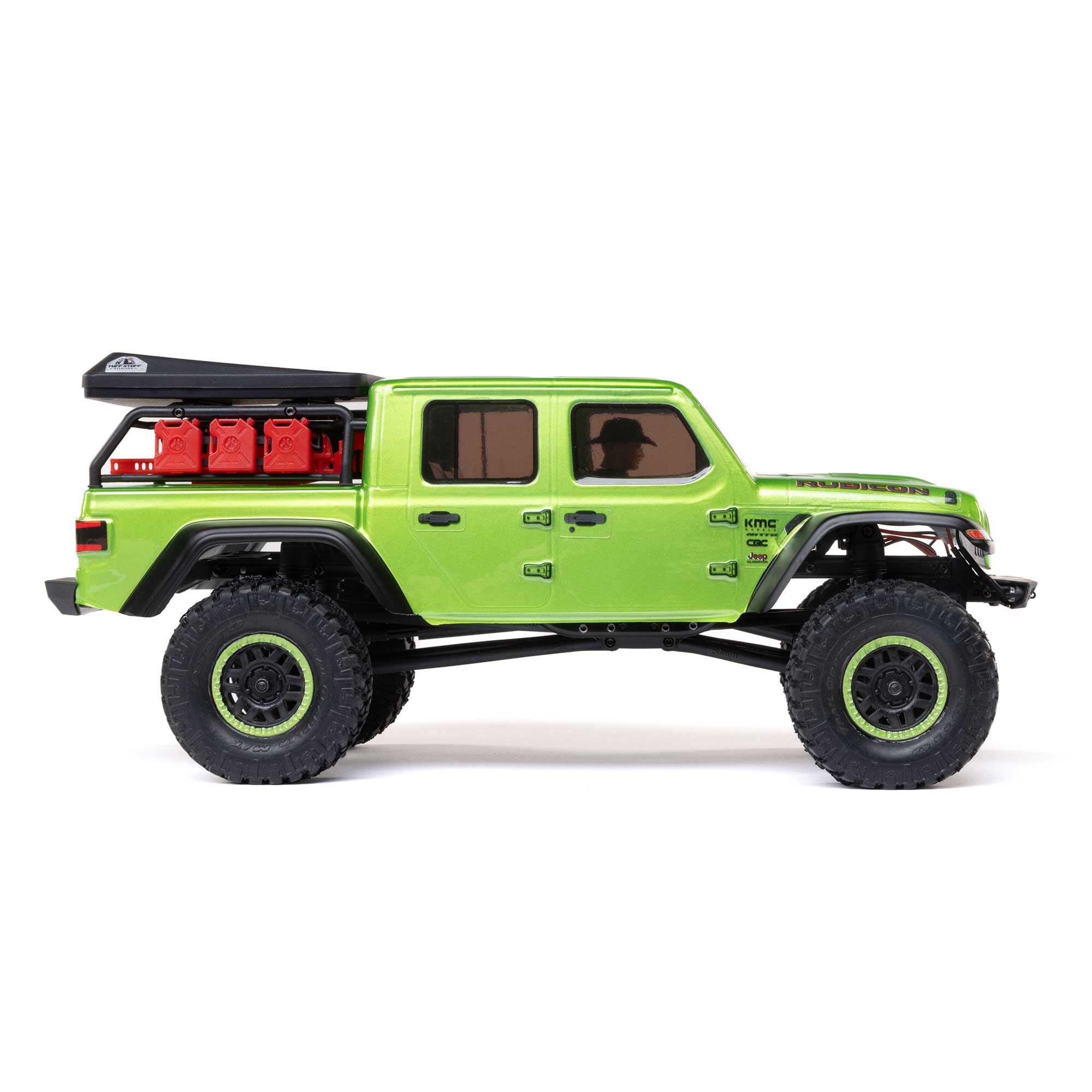 Axial 1/24 SCX24 Jeep JT Gladiator 4X4 RTR Brushed Rock Crawler (Battery & Charger Included), Green