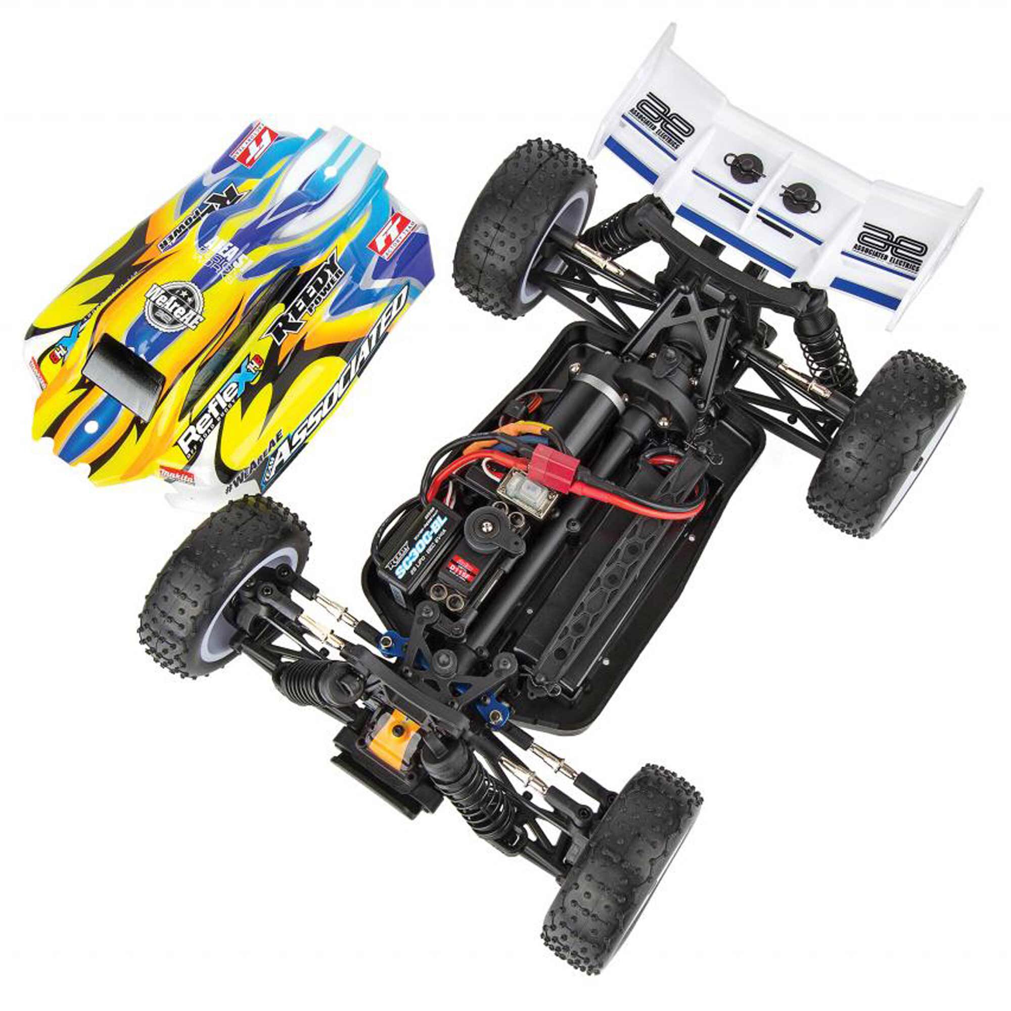 Team Associated 1/14 Reflex 14B Ongaro 4x4 Buggy RTR, LiPo Combo
