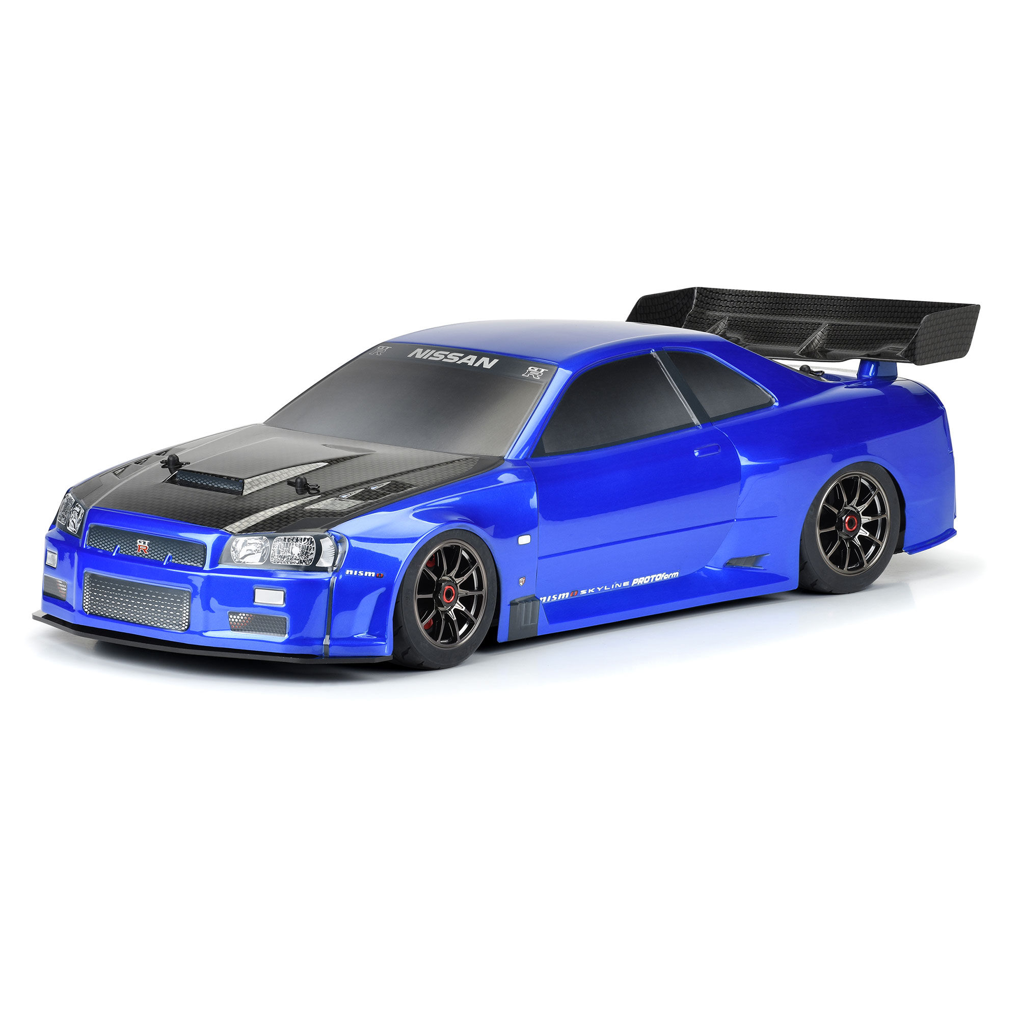 PROTOform 1/7 2002 Nissan Skyline GT-R R34 Painted Body (Blue): Infraction 6S