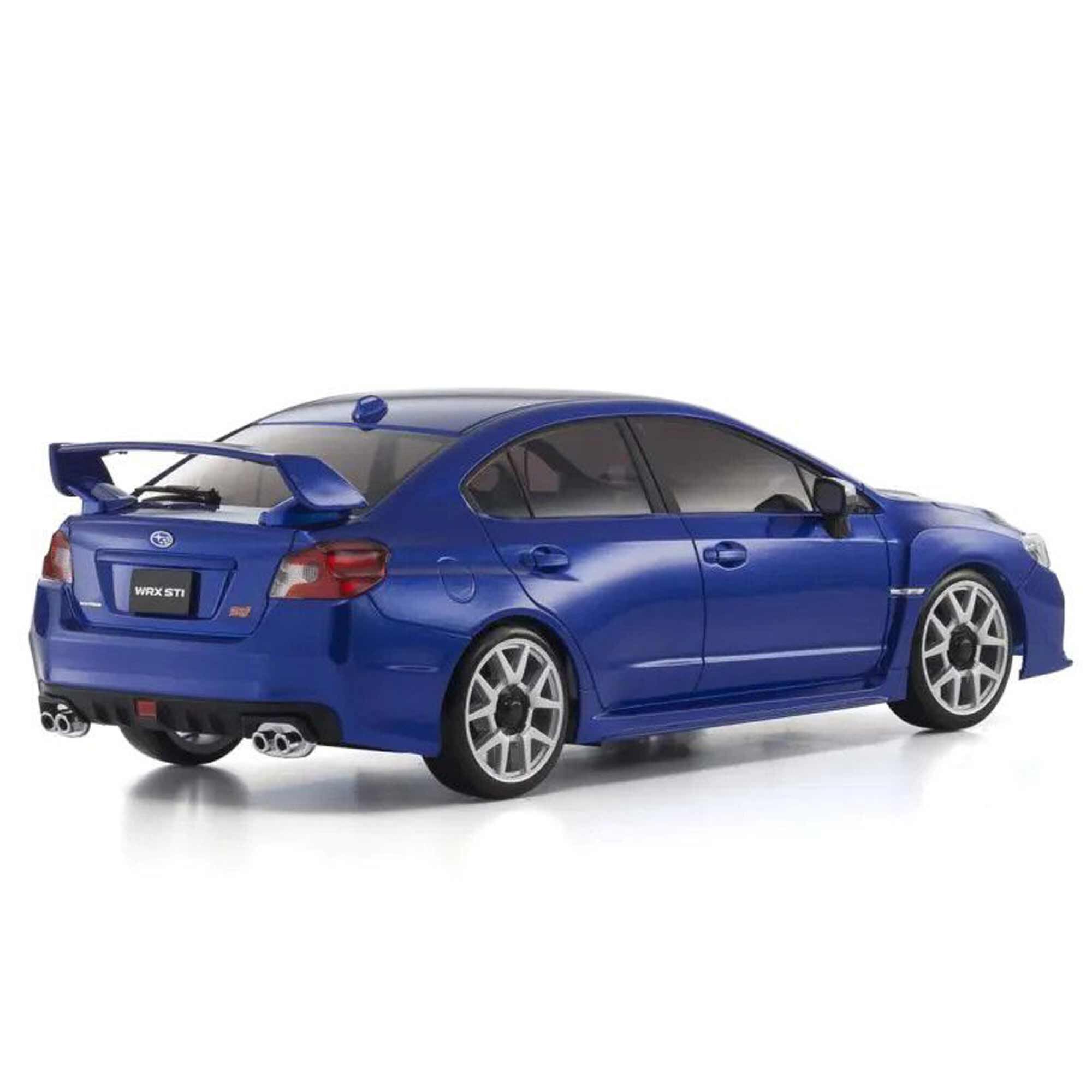 Kyosho 1/28 Subaru WRX STI WR MINI-Z AWD RTR, Blue