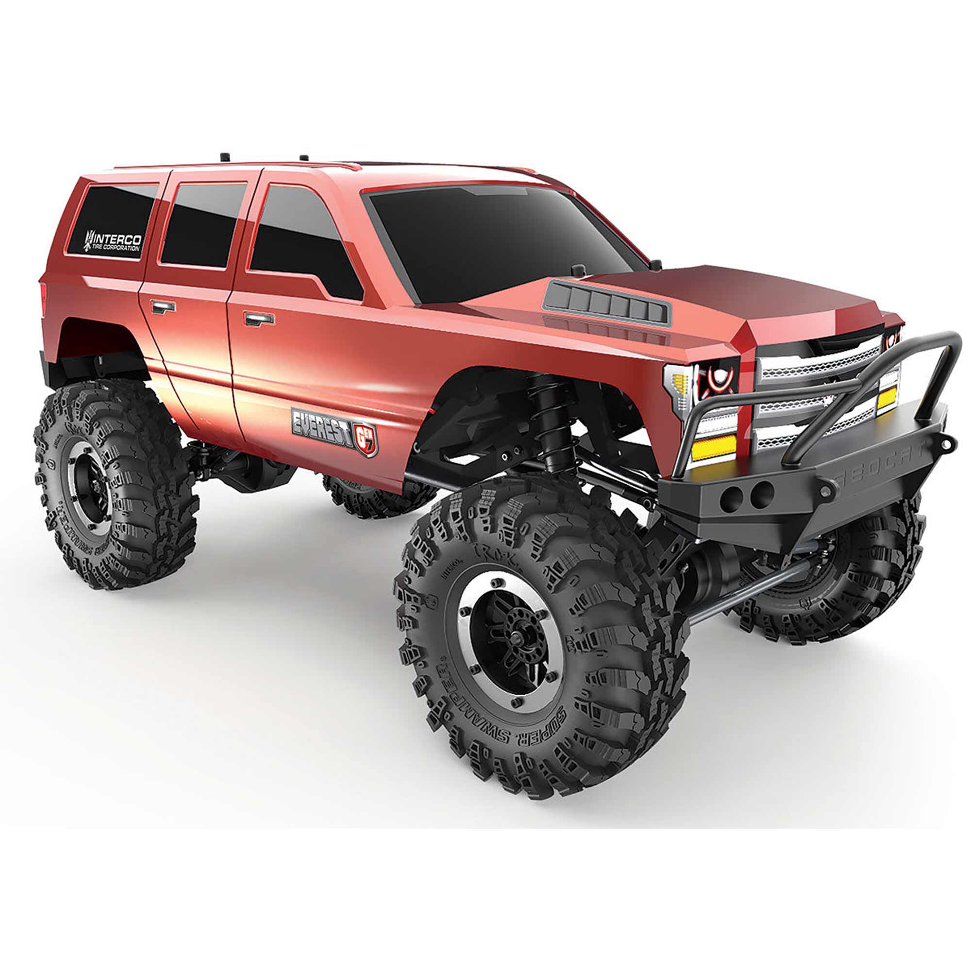 Redcat Racing 1/10 Everest Gen7 Sport 4WD Crawler Brushed RTR, Burnt Orange