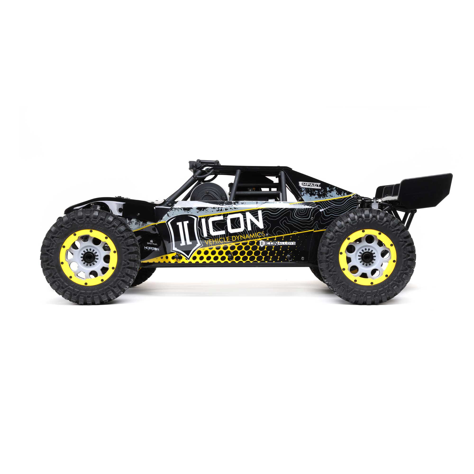 Losi 1/5 DBXL 2.0 Icon 4X4 RTR Gas Desert Buggy, Black