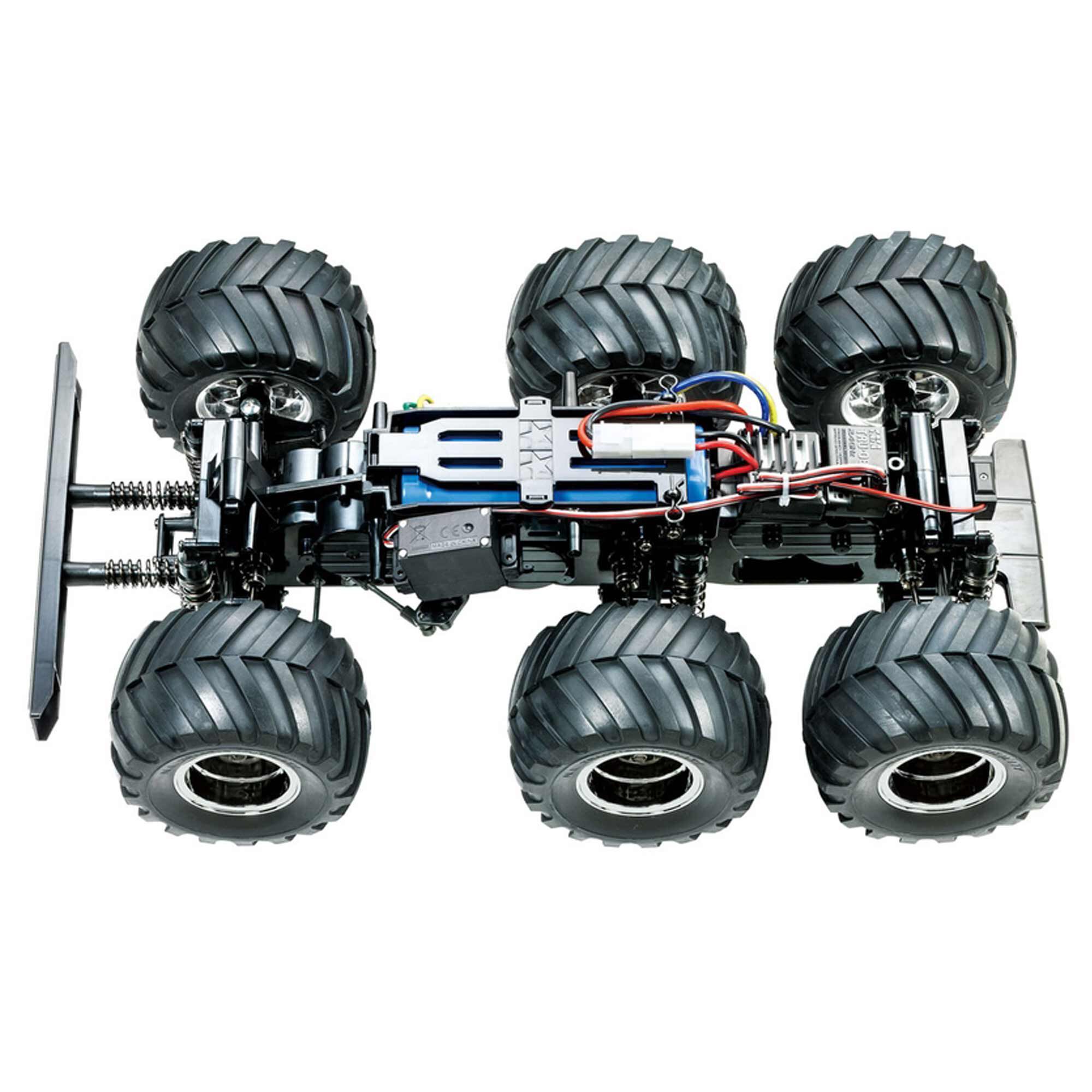 Tamiya 1/18 King Yellow G6-01 6x6 Monster Truck Kit