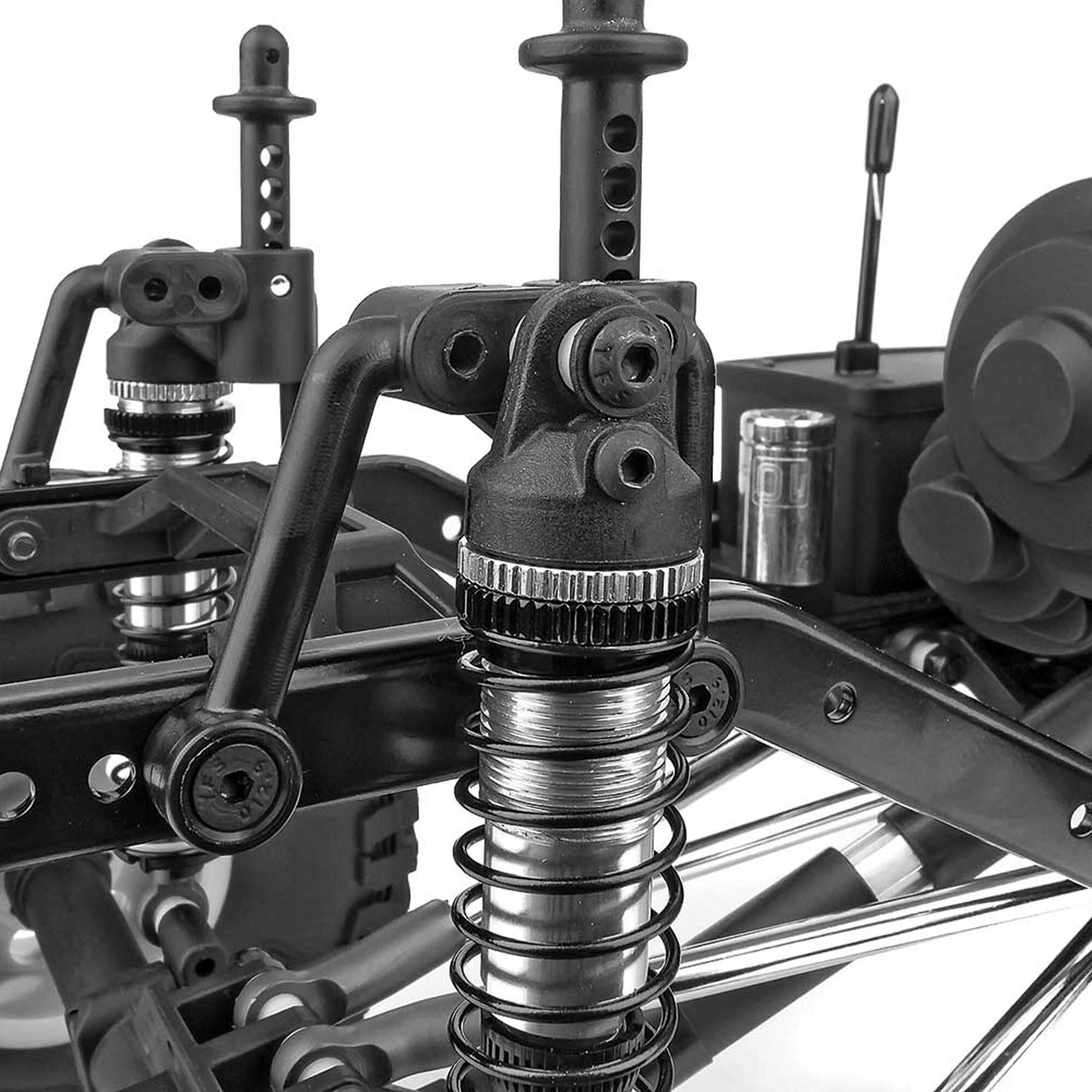 Team Associated 1/10 Enduro Ecto 4x4 Trail Truck RTR, Portal Axles, Gray