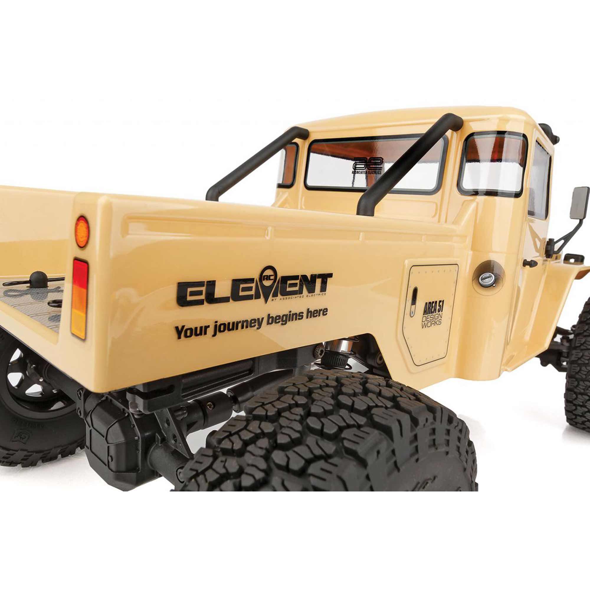 Team Associated Enduro Trail Truck, Zuul Tan RTR