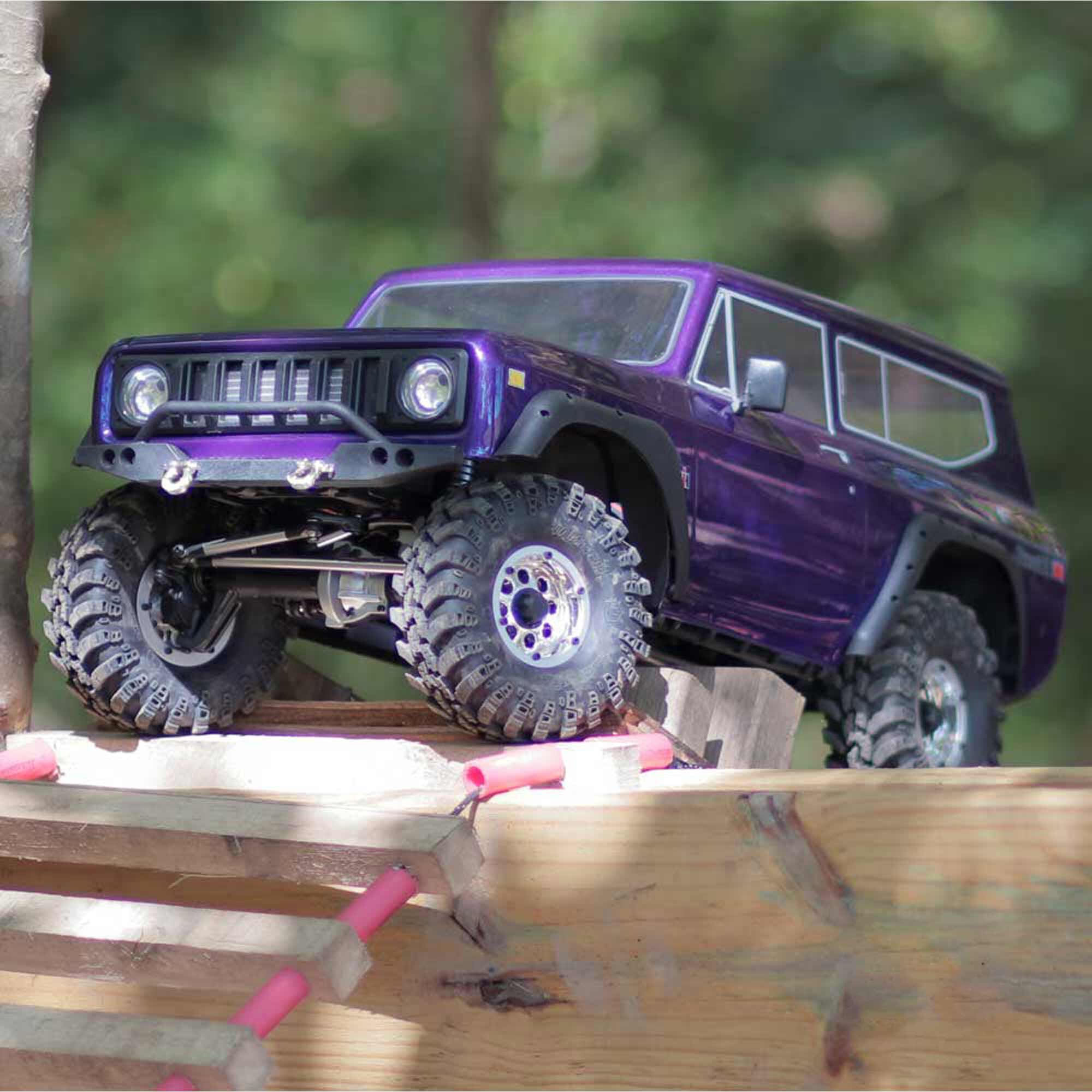 Redcat Racing 1/10 Gen8 V2 International Harvester Scout II Brushed 4X4 Crawler RTR, Purple