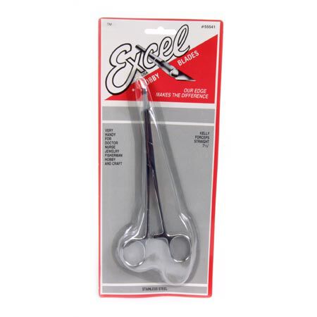 Excel Hobby Blade Corp Hemostat, 7-1/2 Straight Nose