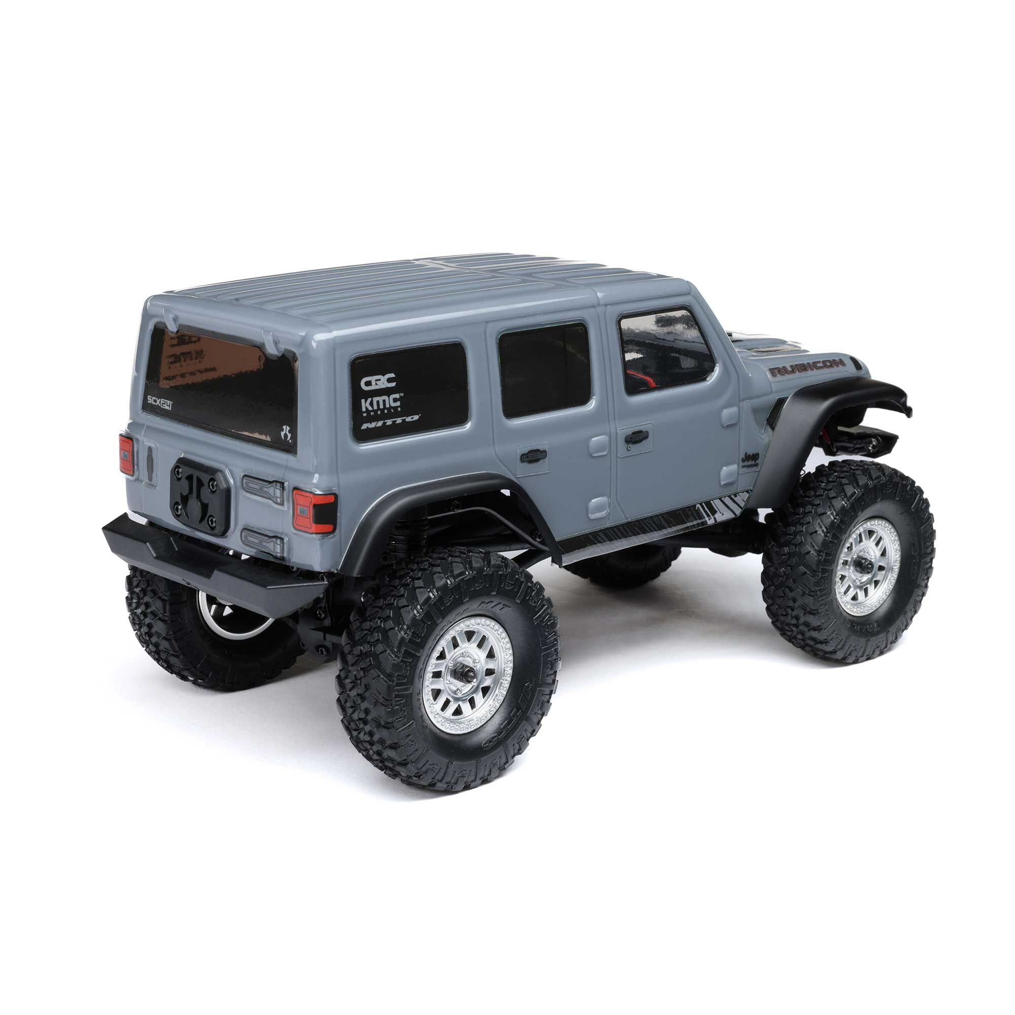 Axial 1/24 SCX24 2019 Jeep Wrangler JLU CRC 4X4 RTR Brushed Rock Crawler (Battery & Charger Included), Gray