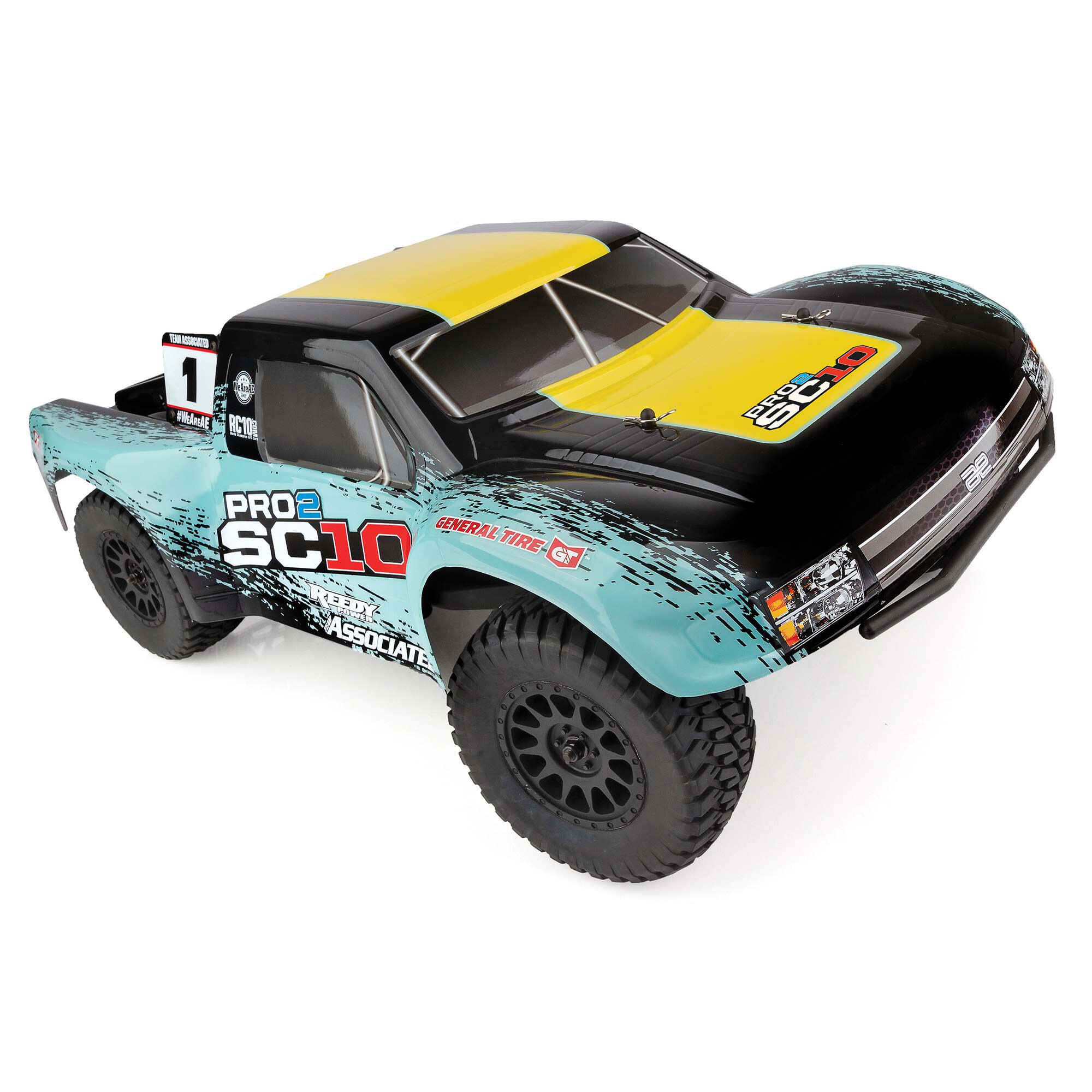 Team Associated 1/10 Pro2 SC10 2WD Short Course Truck RTR, LiPo Combo