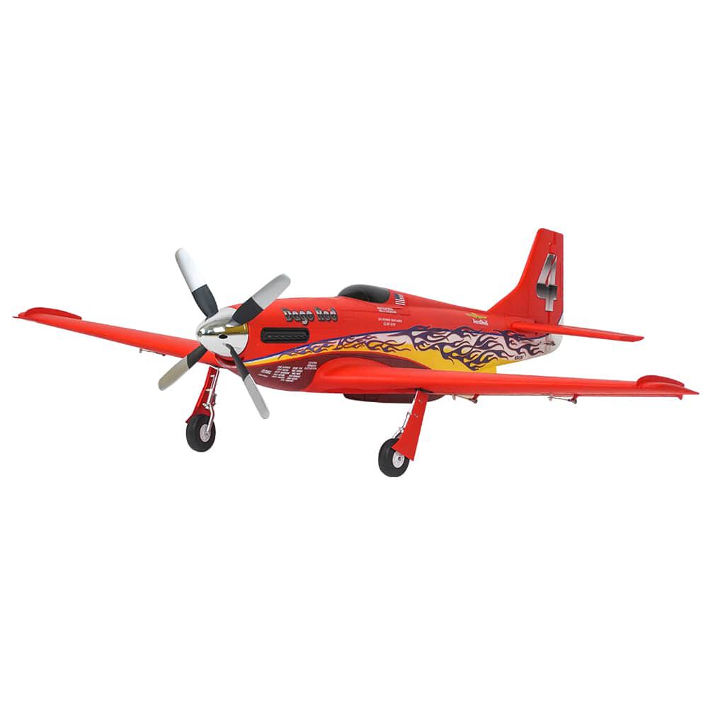FMS P-51D Mustang 1100mm PNP, Dago Red