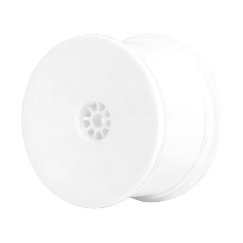 AKA PRODUCTS, INC. 1/10 HEXlite Rear Wheel, White (2): Buggy