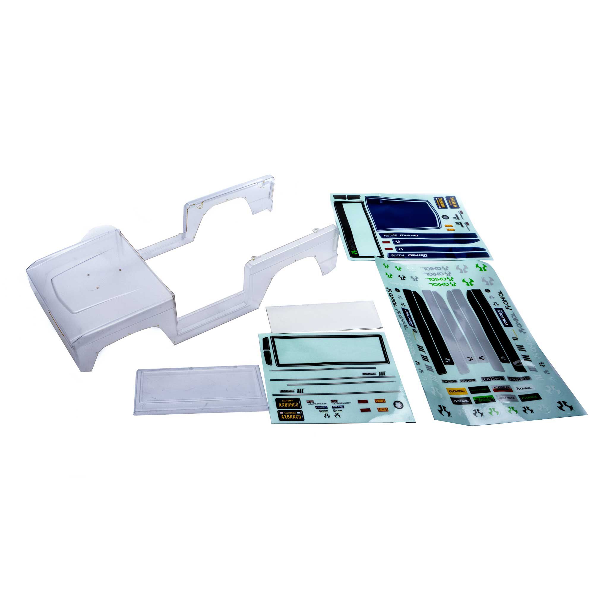 Axial Early Ford Bronco Body, Clear: SCX10 III