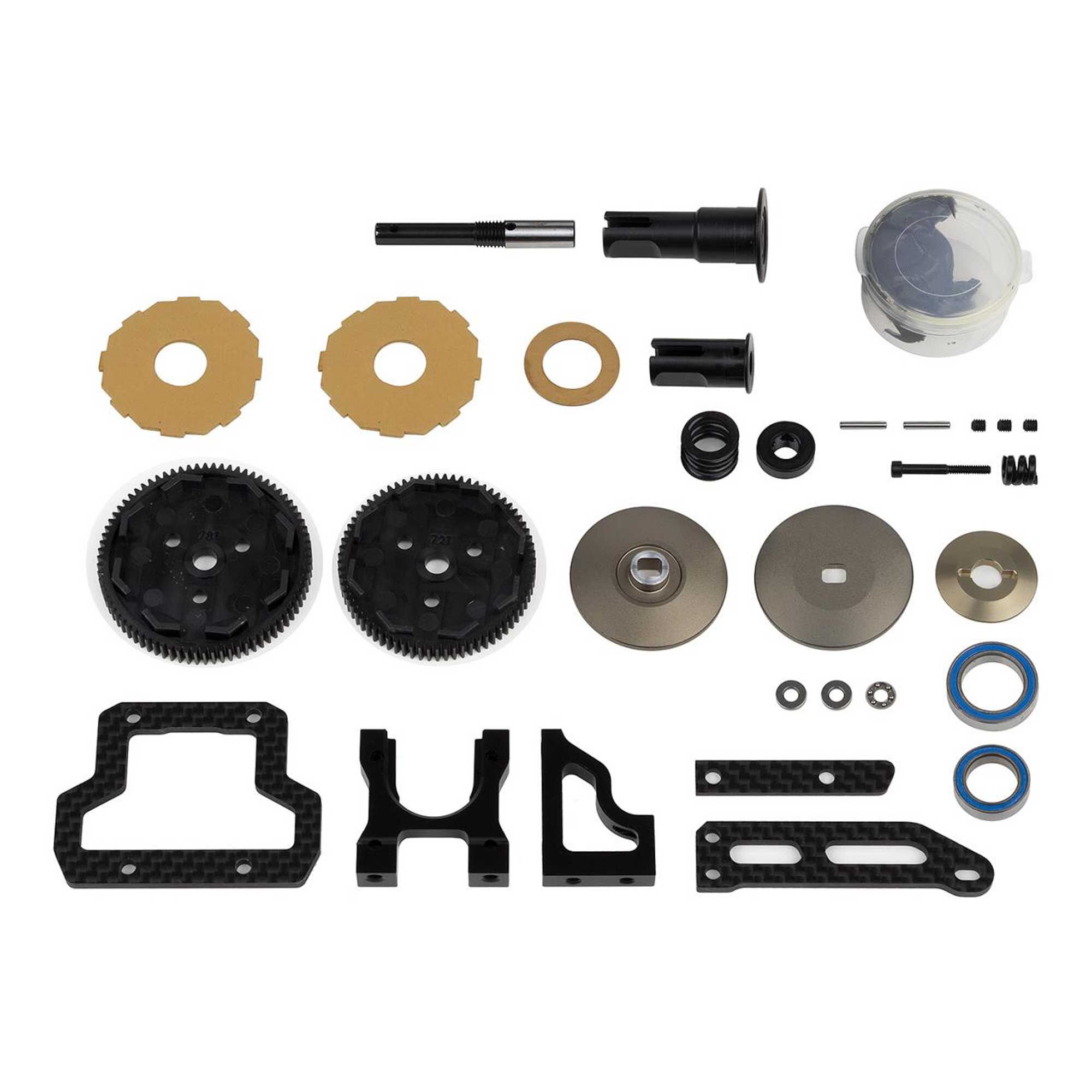 Team Associated RC10B74.2 FT Decoupled Slipper Kit