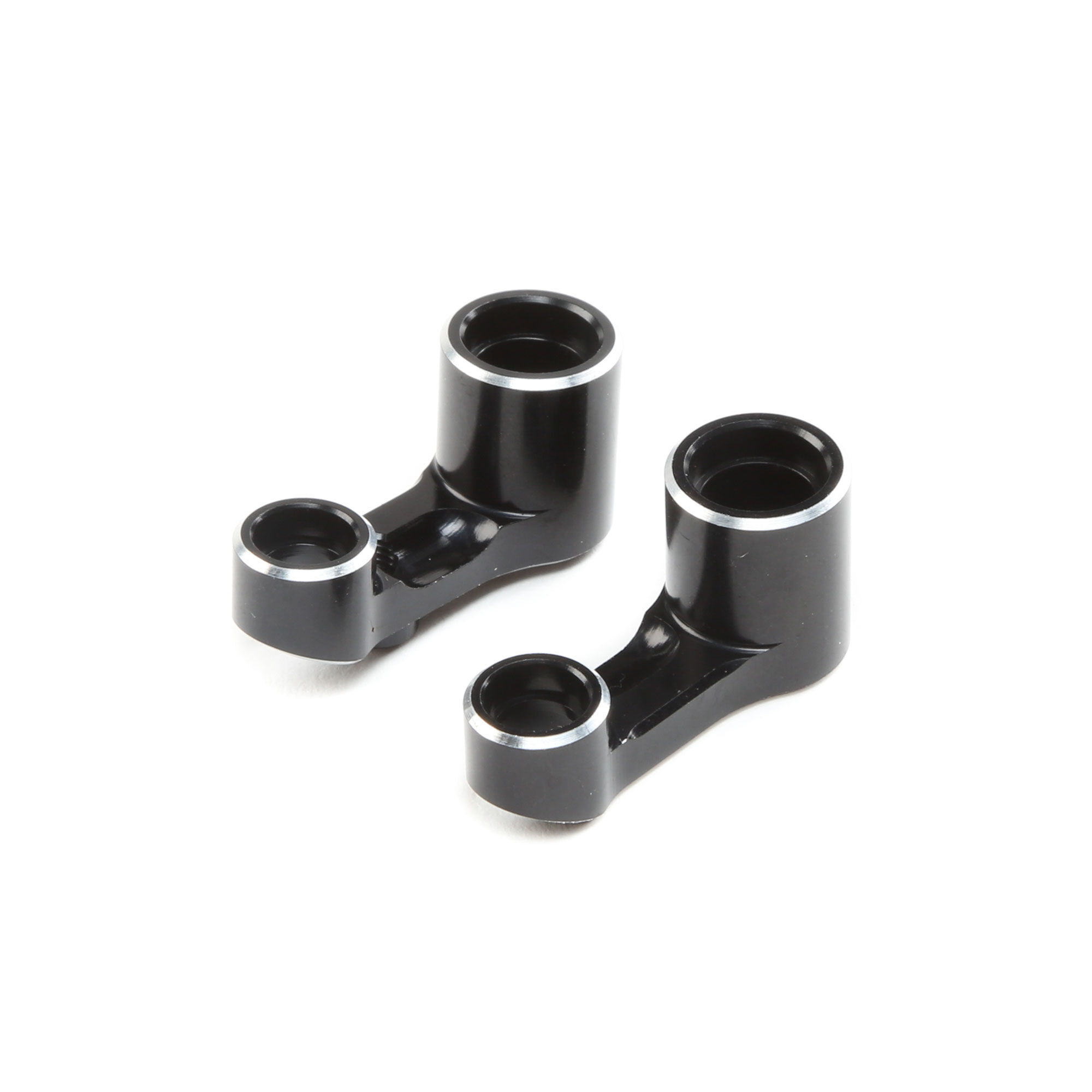 Team Losi Racing Bell Crank Set Aluminum, Black: 22 5.0