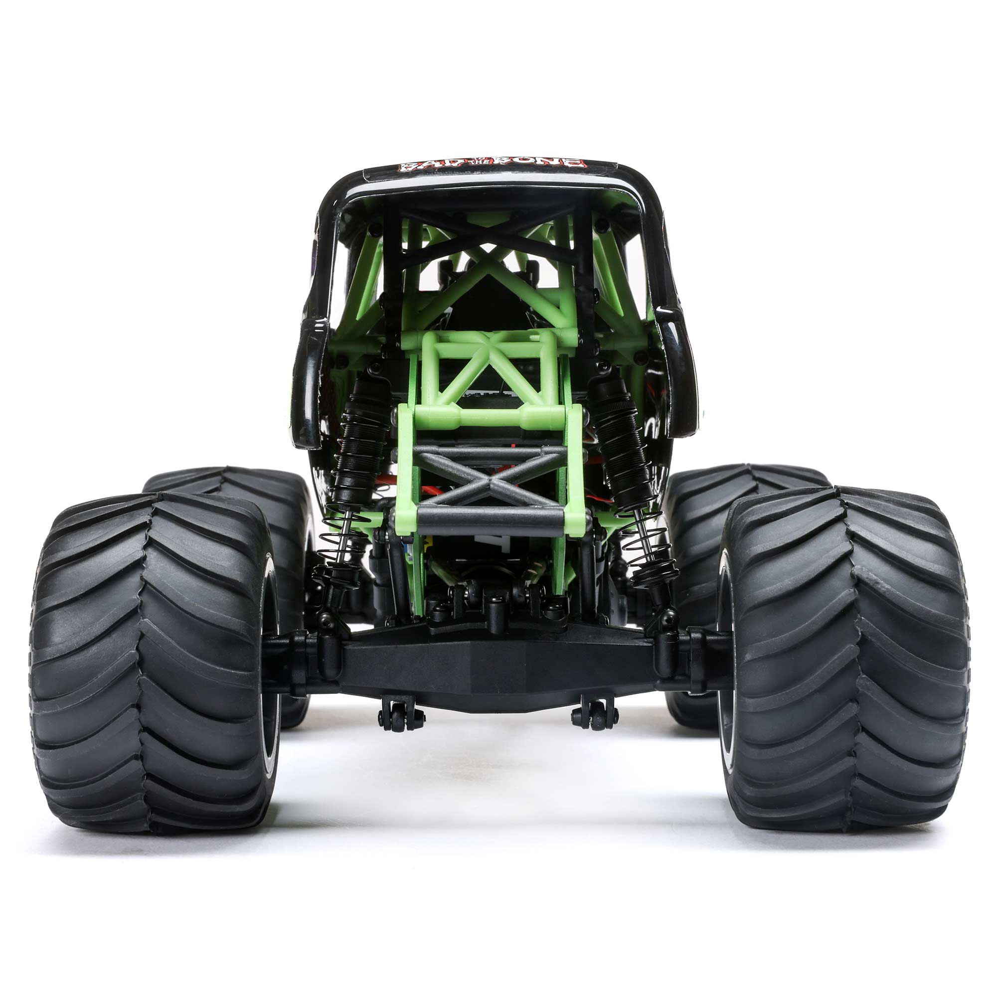 Losi 1/18 Mini LMT Grave Digger 2S 4X4 RTR Brushed Monster Truck (Battery & Charger Included), Green